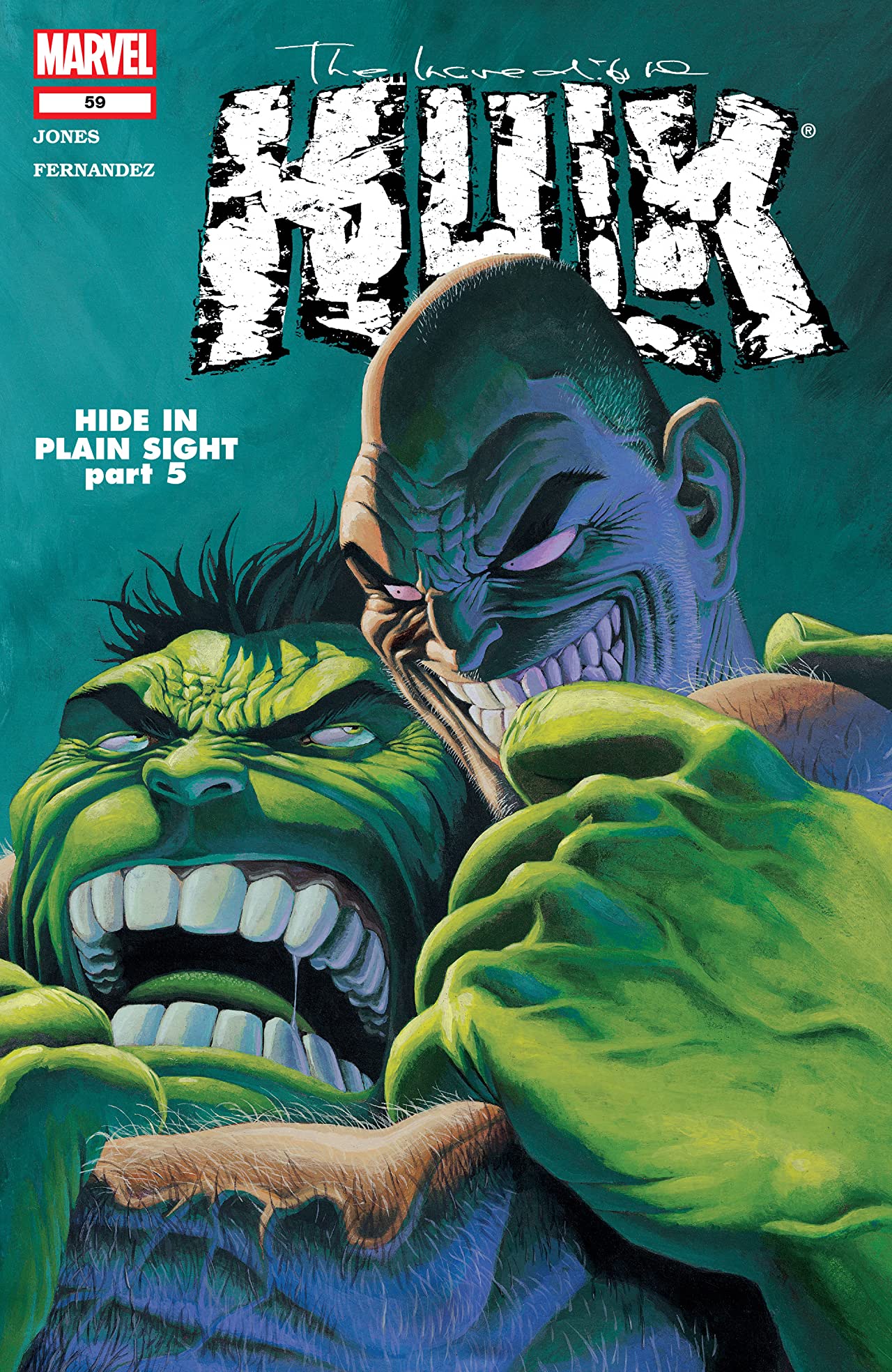 Incredible Hulk (2000) #59 cover