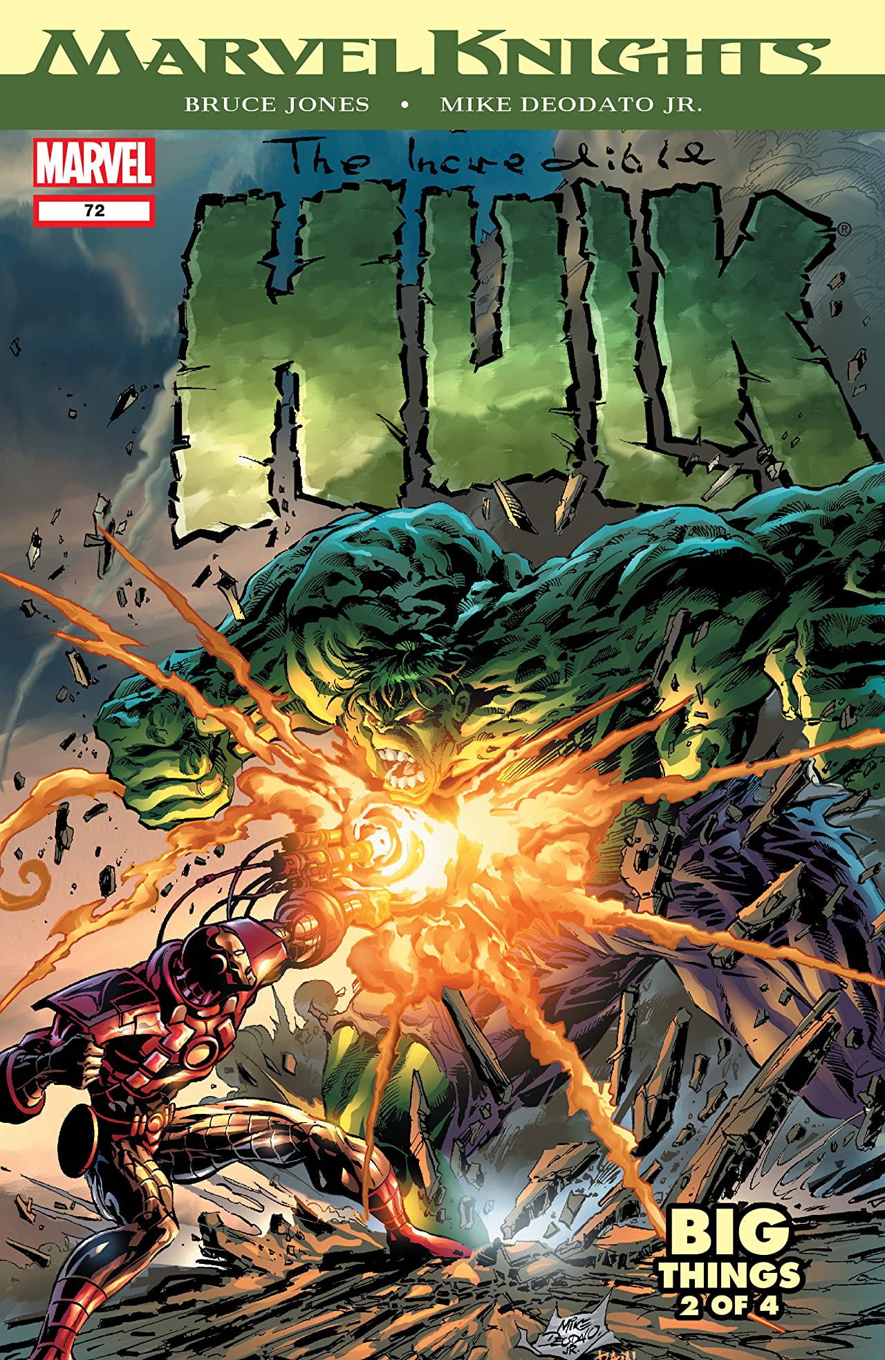 Incredible Hulk (2000) #72 cover