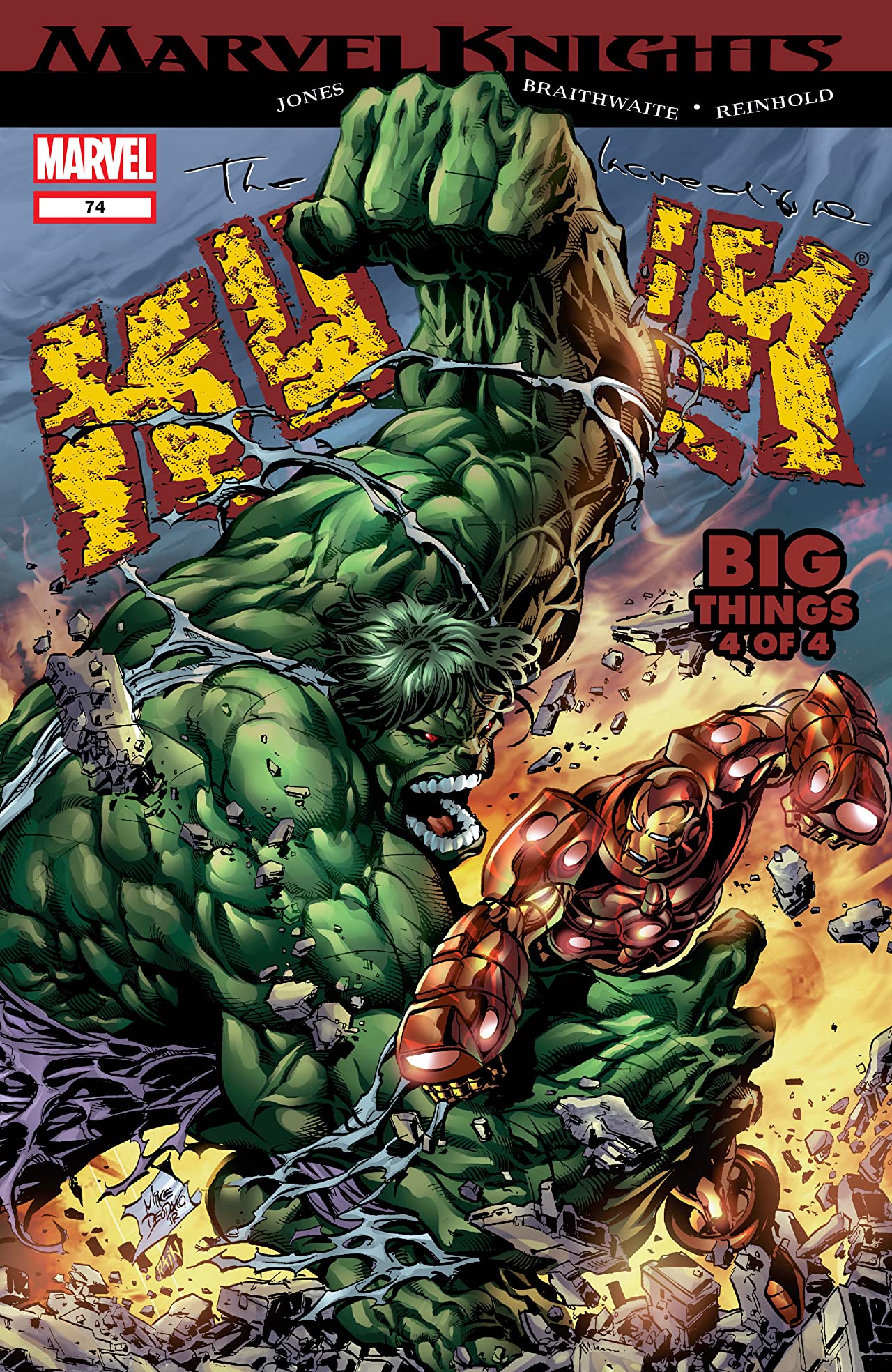 Incredible Hulk (2000) #74 cover