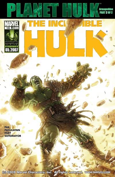 Incredible Hulk (2000) #105 cover