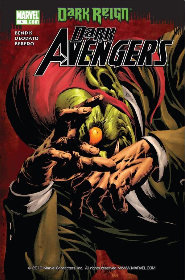 Cover of Dark Avengers #5