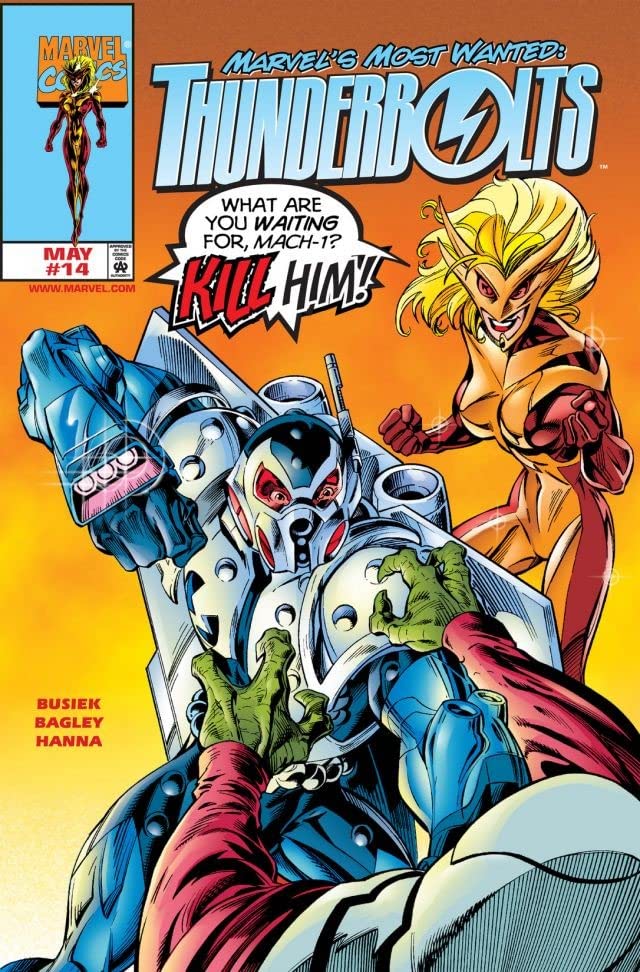 Thunderbolts (1997) #14 cover