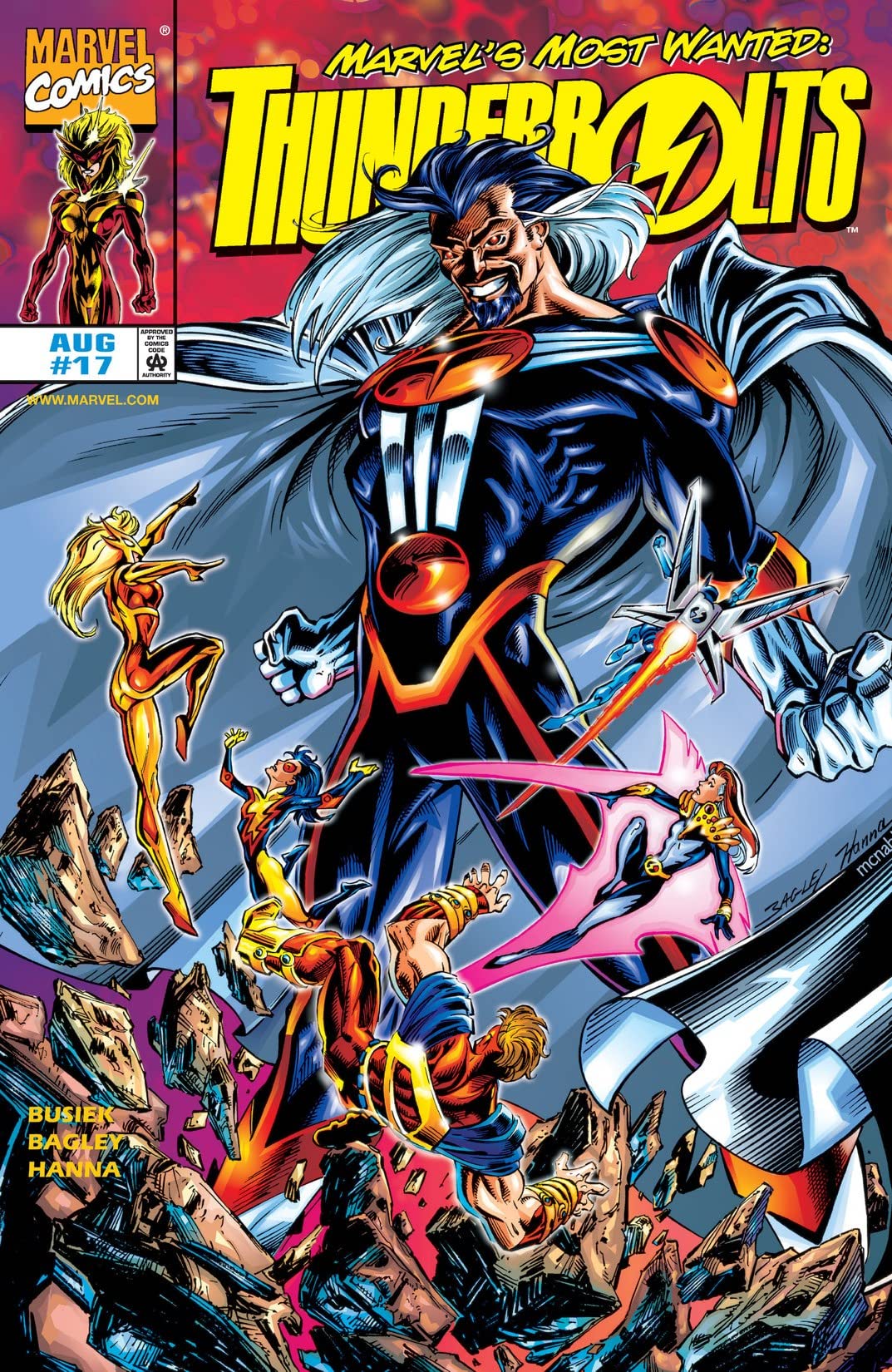 Thunderbolts (1997) #17 cover