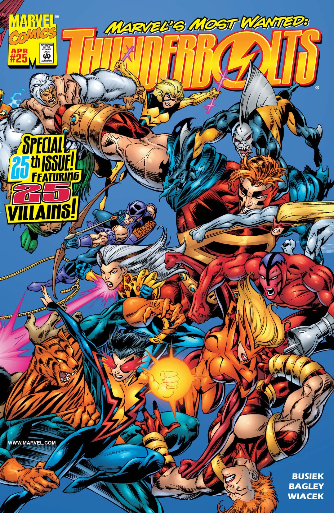 Thunderbolts (1997) #25 cover