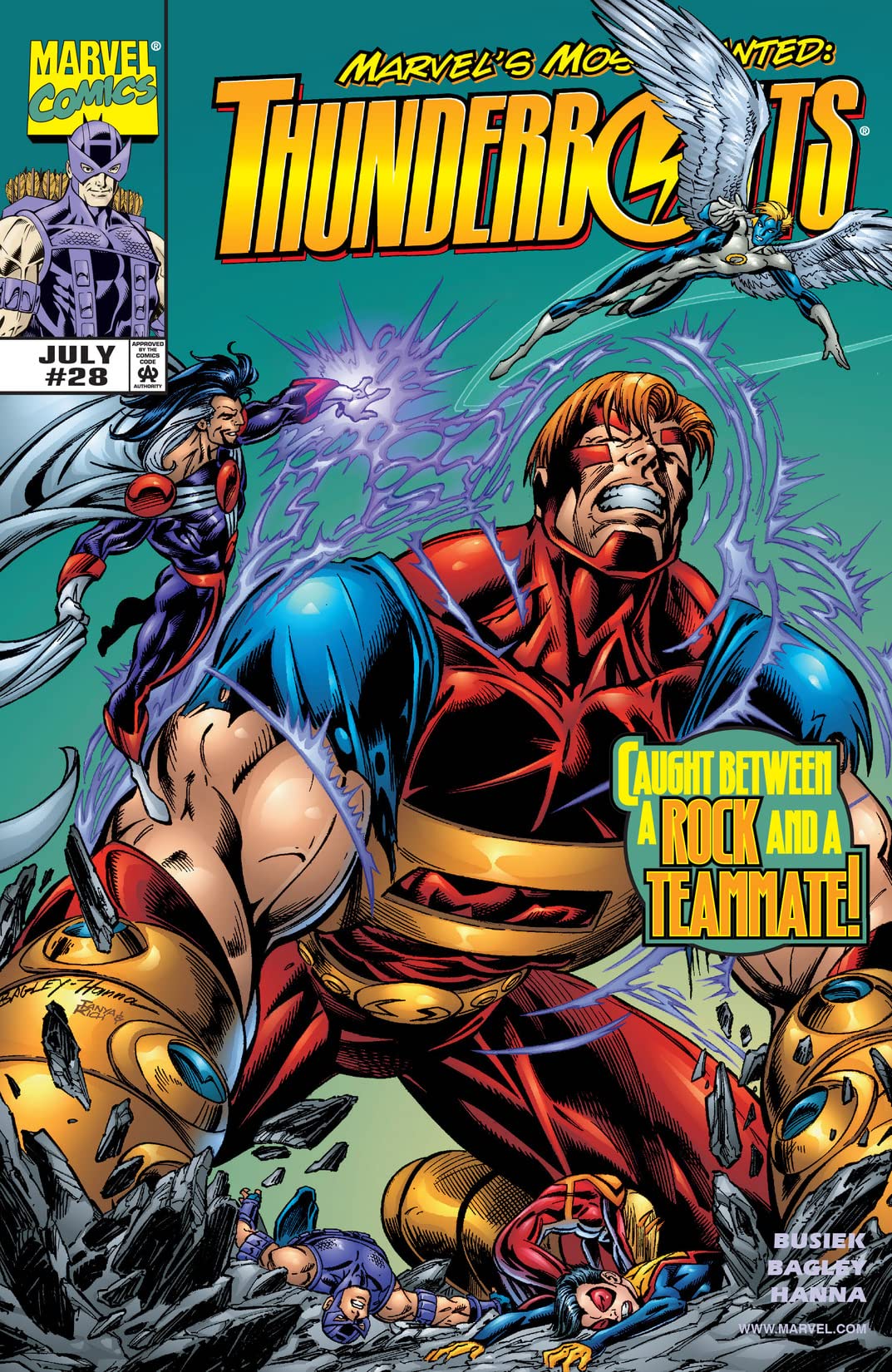 Thunderbolts (1997) #28 cover