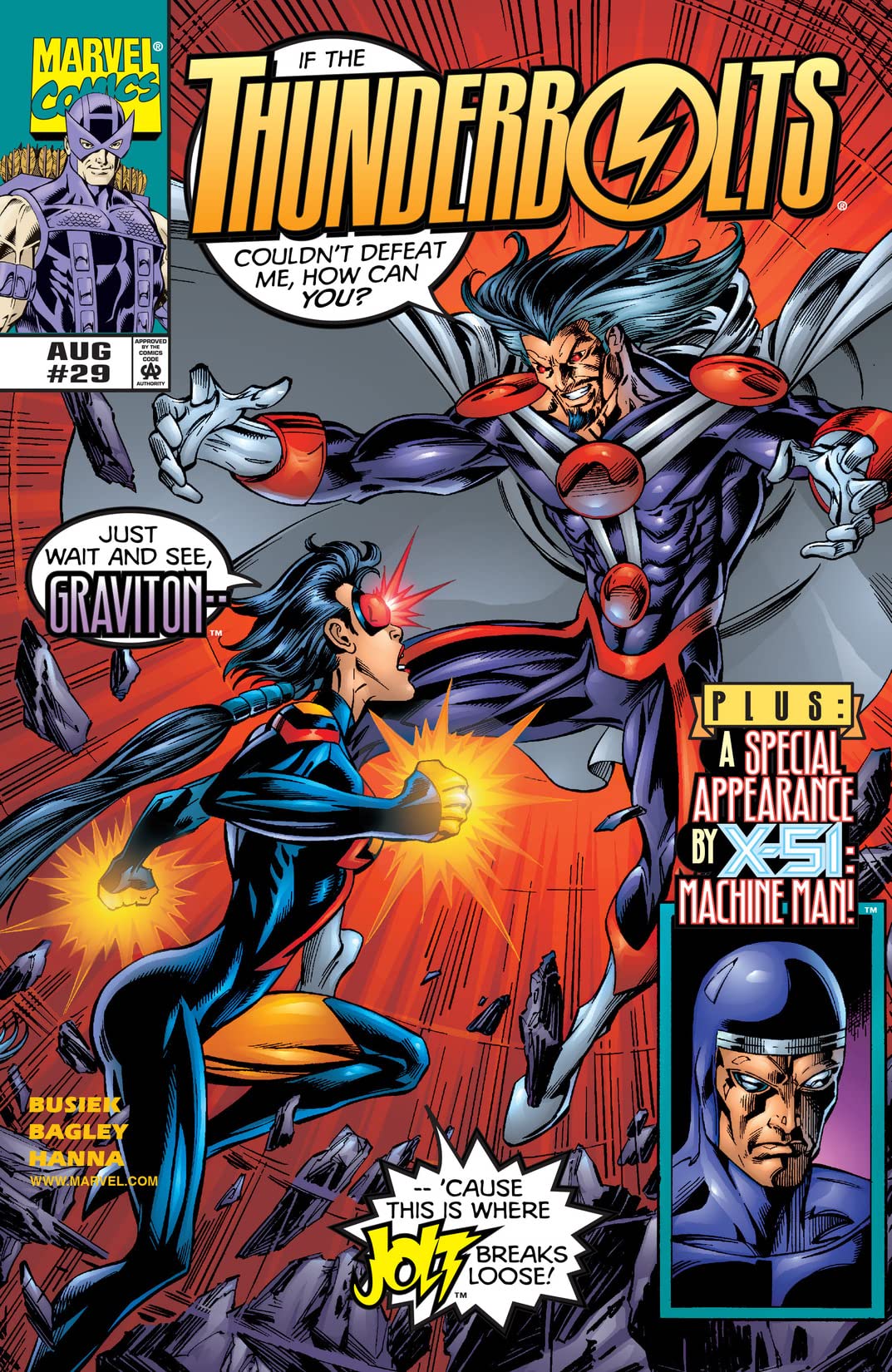 Thunderbolts (1997) #29 cover