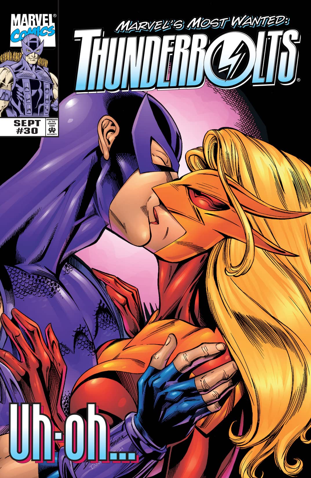 Thunderbolts (1997) #30 cover
