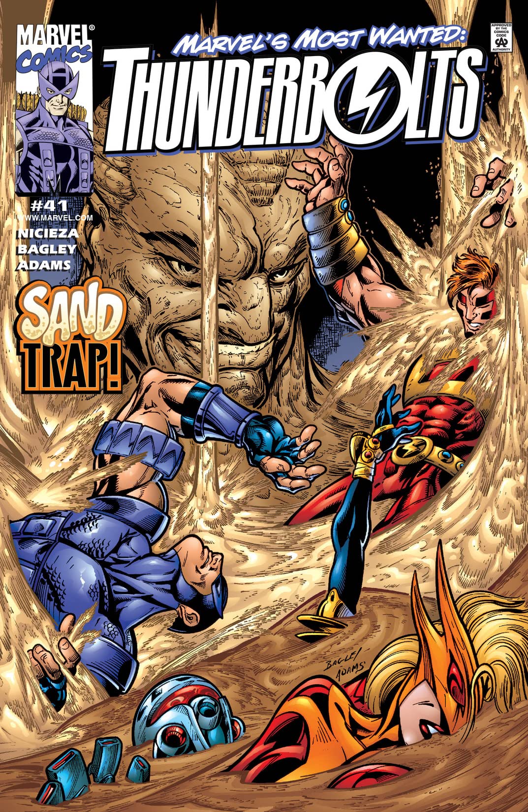 Thunderbolts (1997) #41 cover