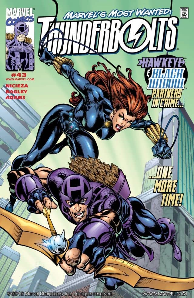 Thunderbolts (1997) #43 cover