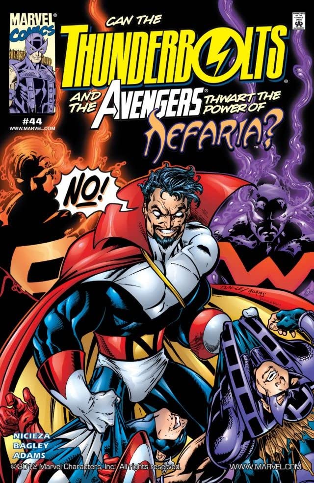 Thunderbolts (1997) #44 cover