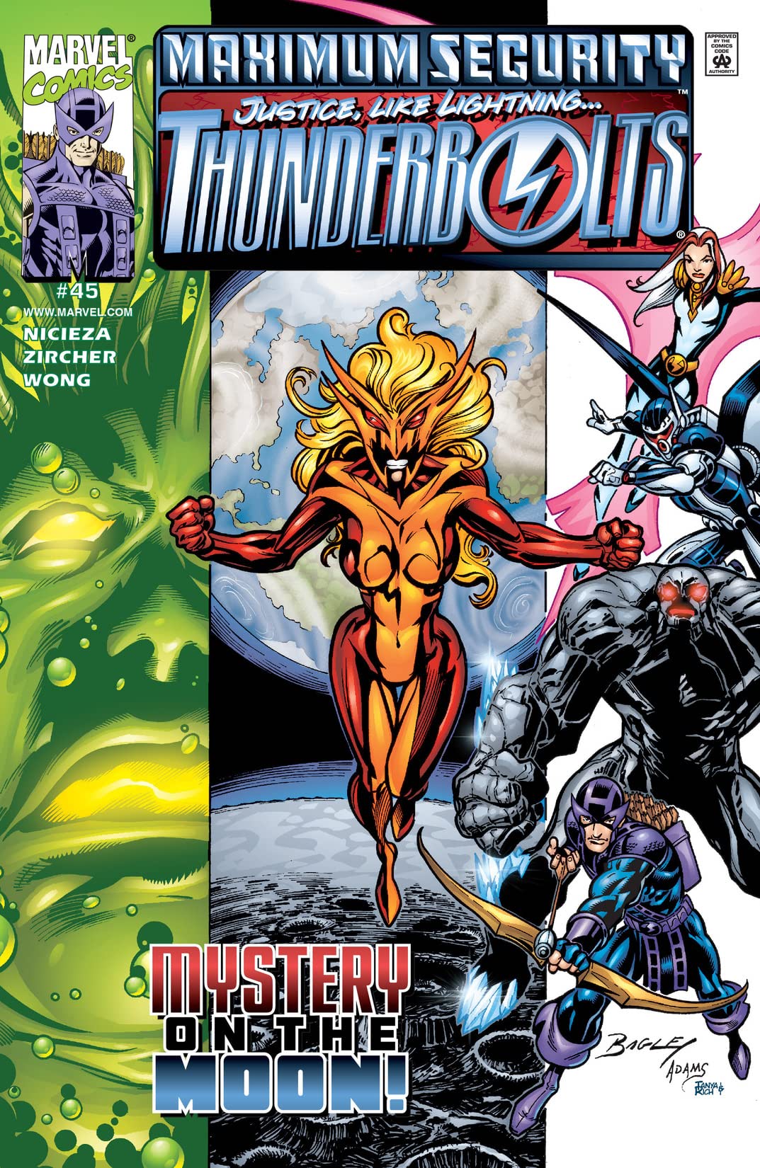 Thunderbolts (1997) #45 cover
