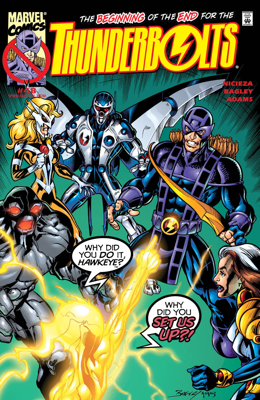 Thunderbolts (1997) #48 cover