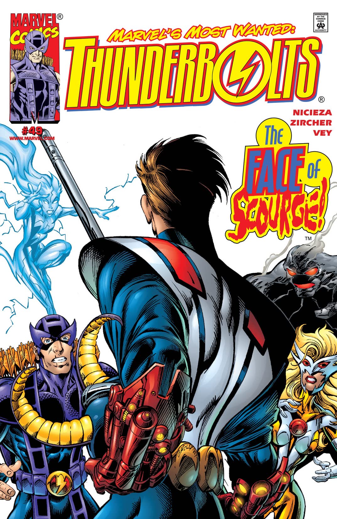 Thunderbolts (1997) #49 cover