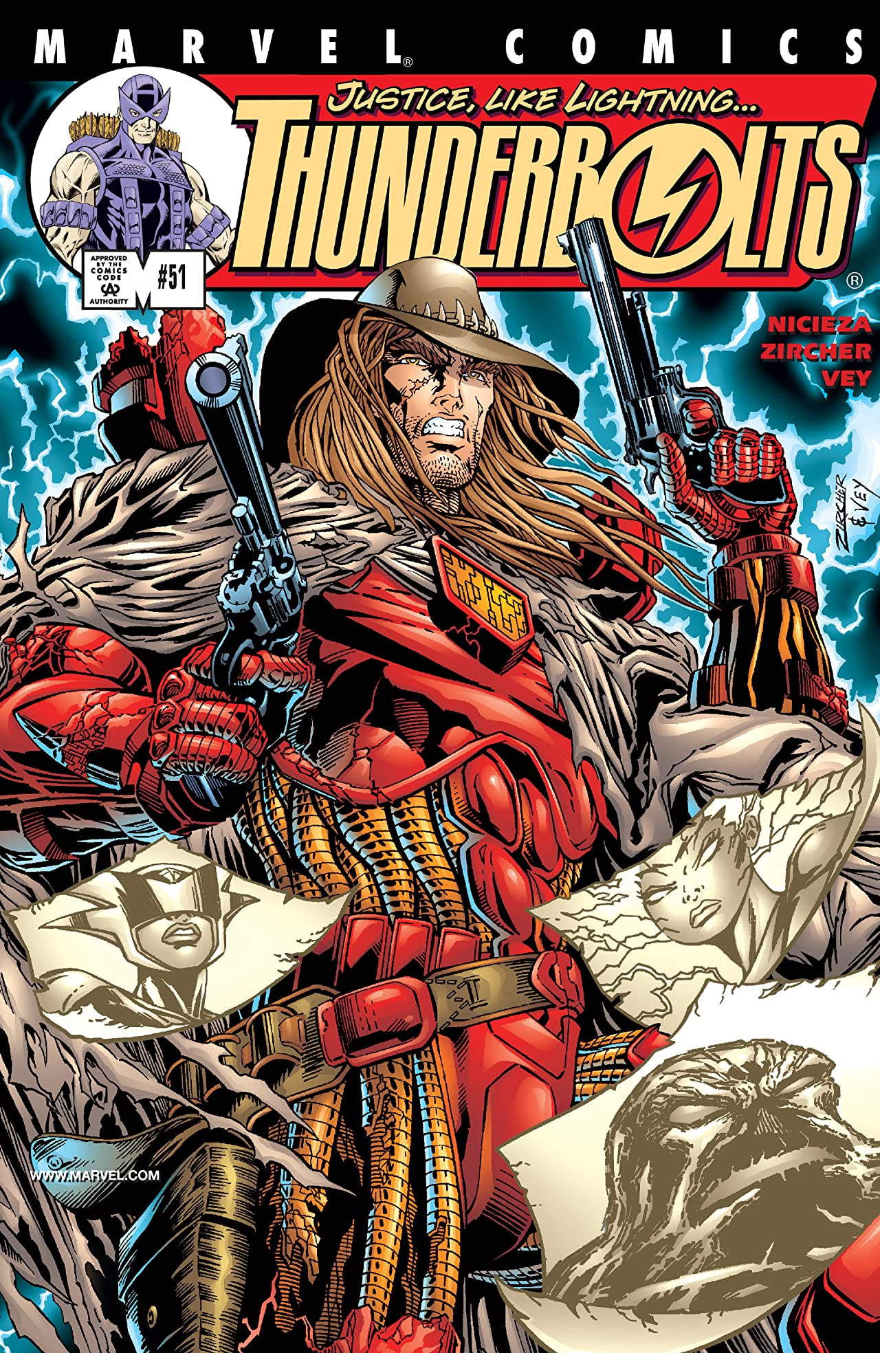 Thunderbolts (1997) #51 cover