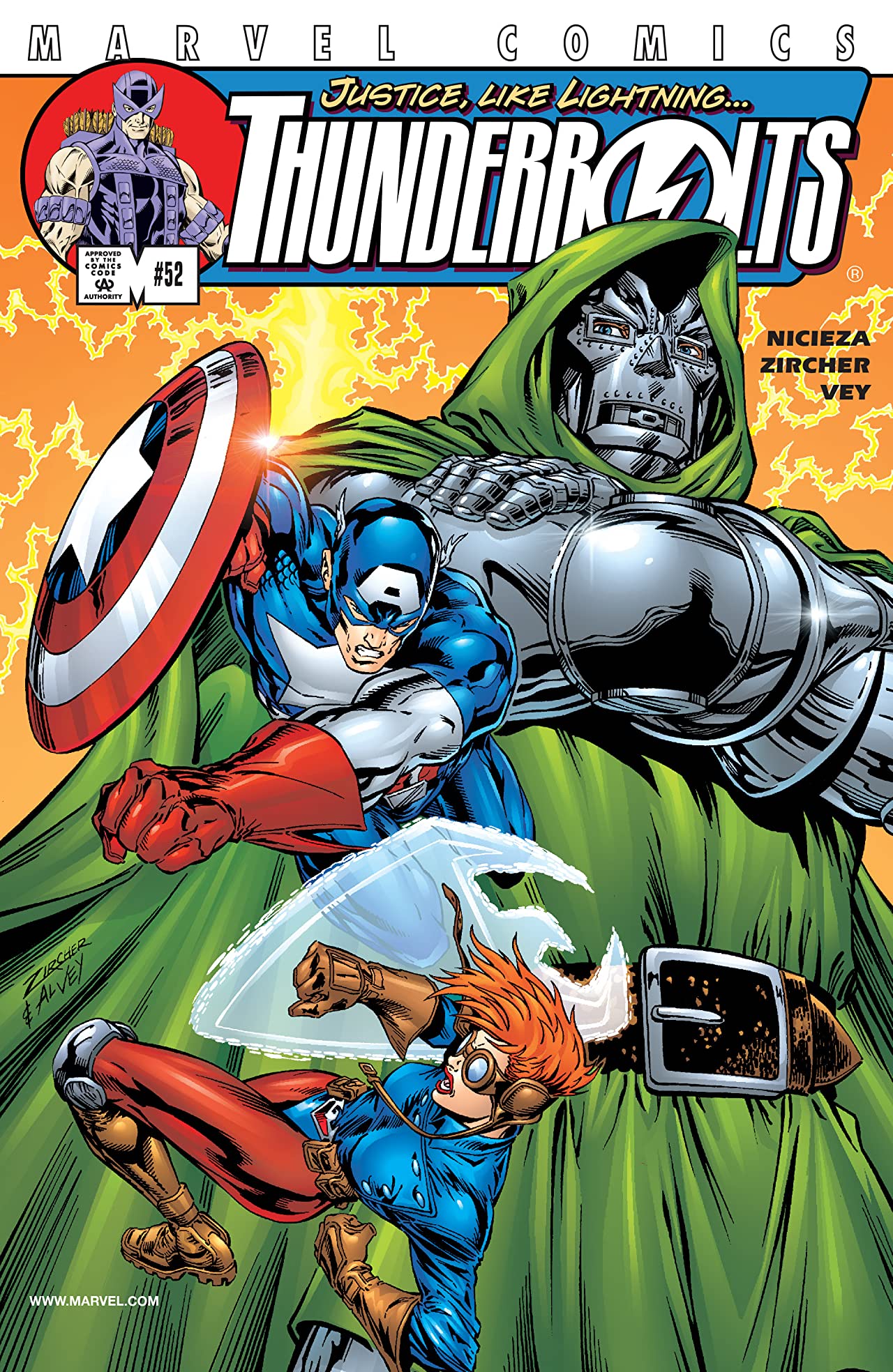 Thunderbolts (1997) #52 cover