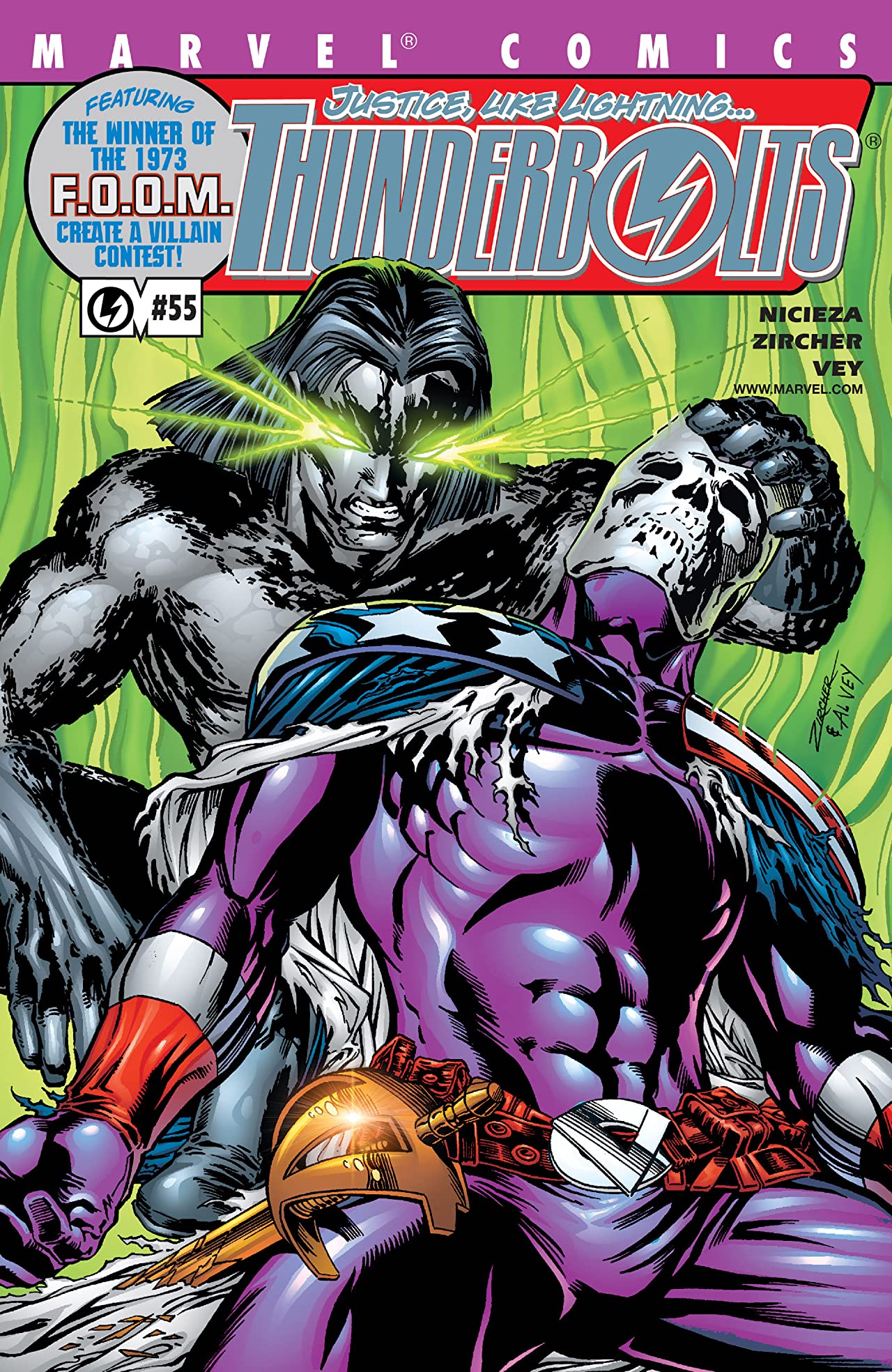 Thunderbolts (1997) #55 cover