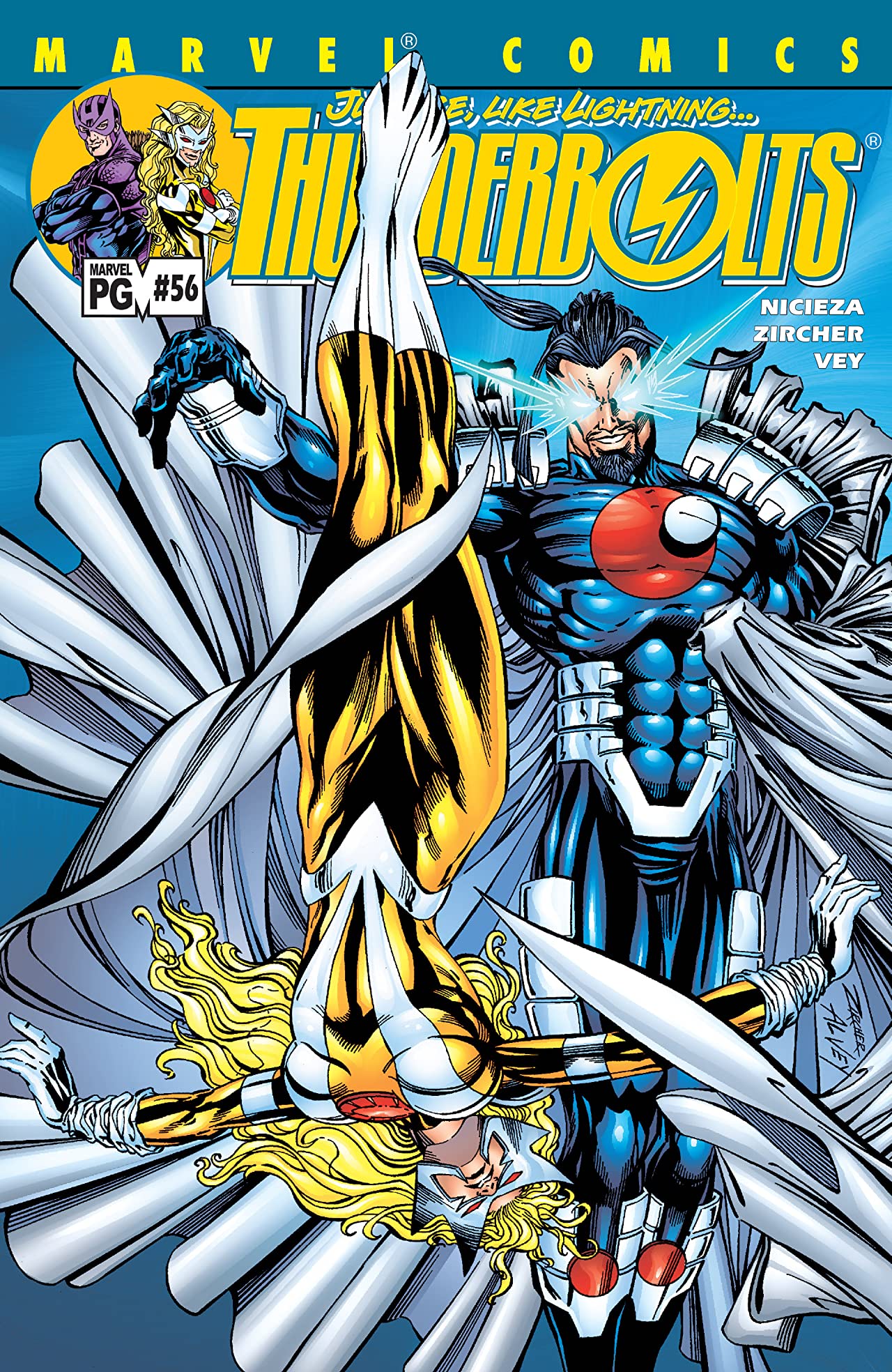 Thunderbolts (1997) #56 cover