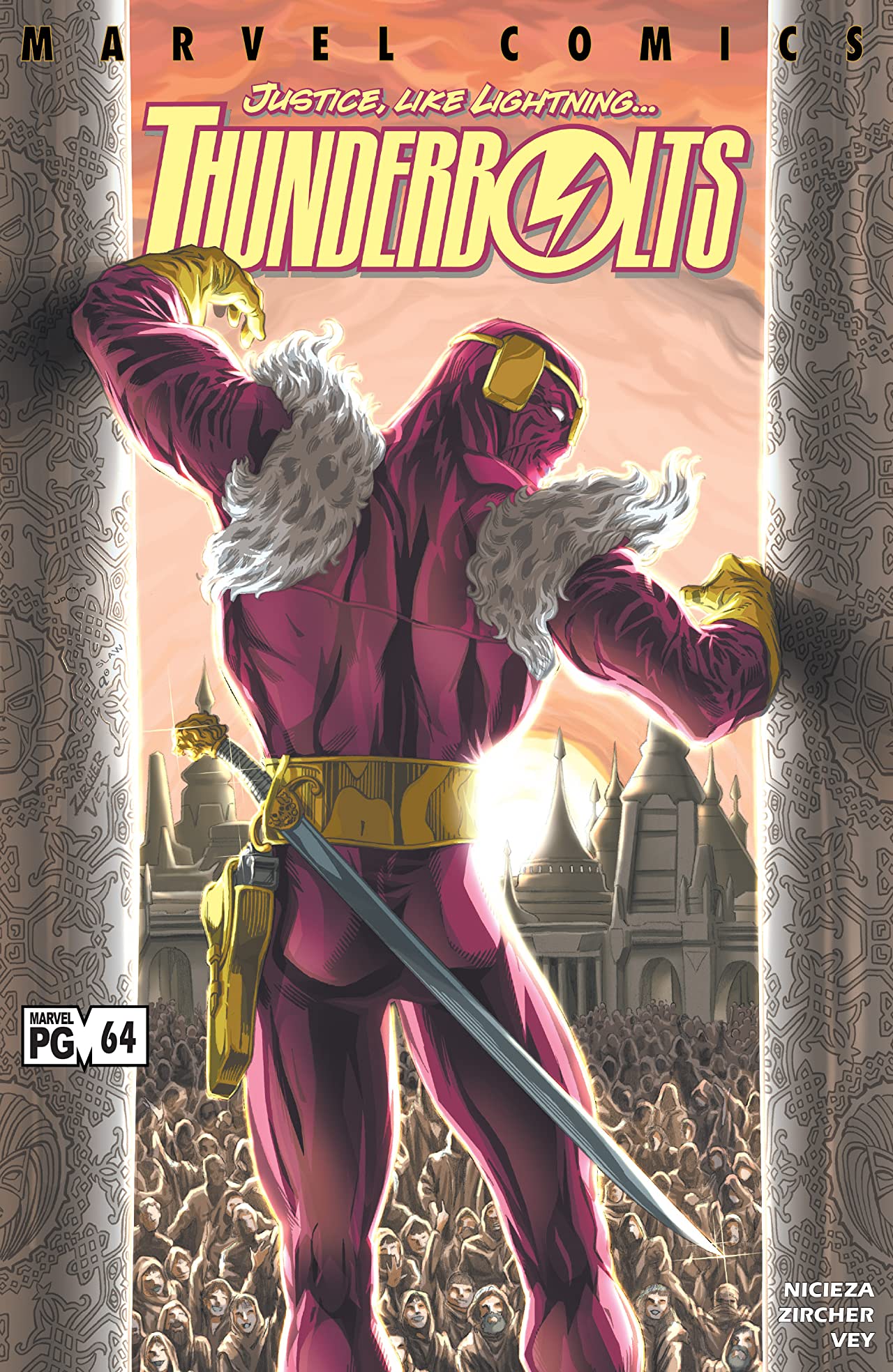Thunderbolts (1997) #64 cover