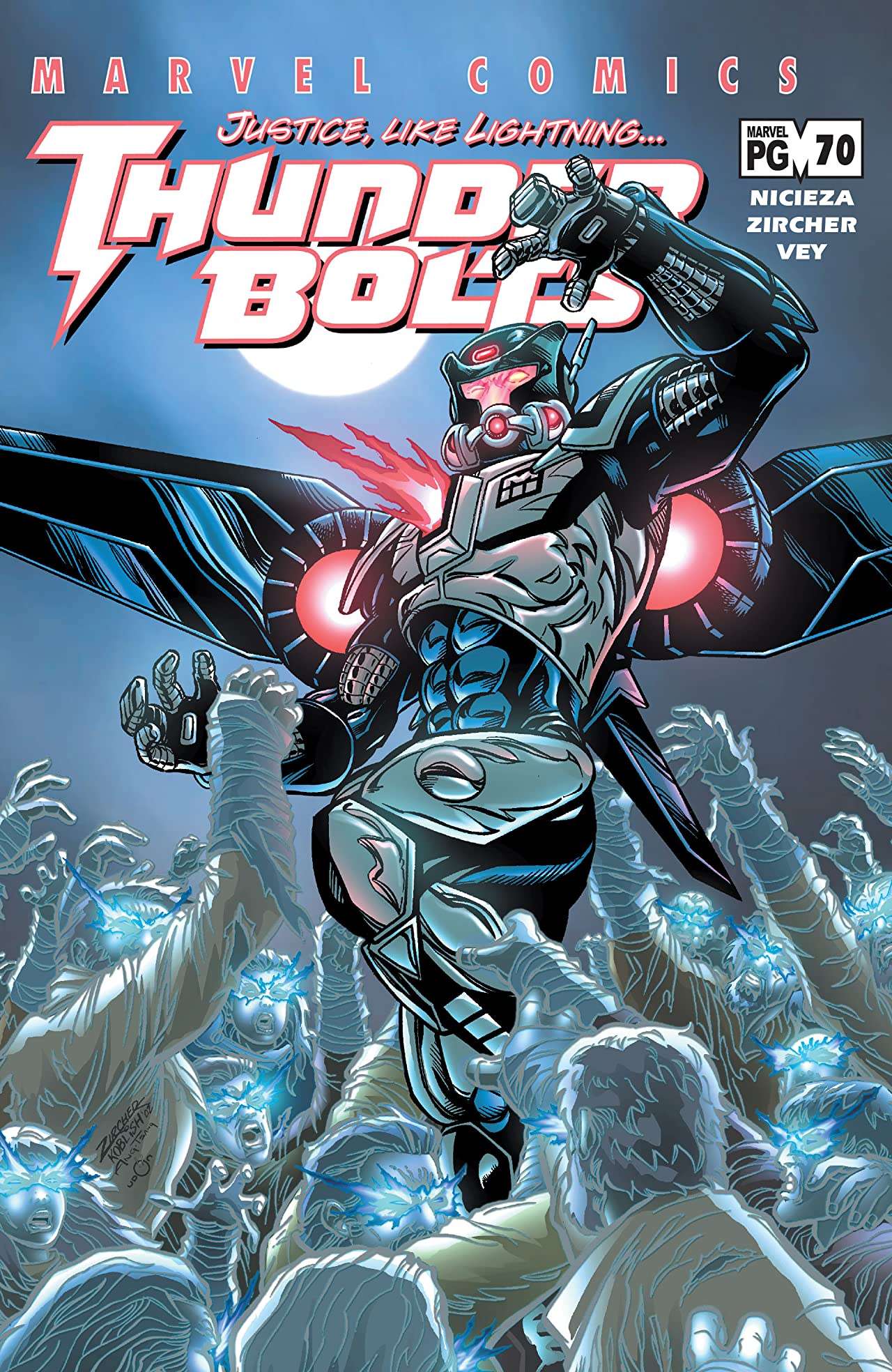 Thunderbolts (1997) #70 cover