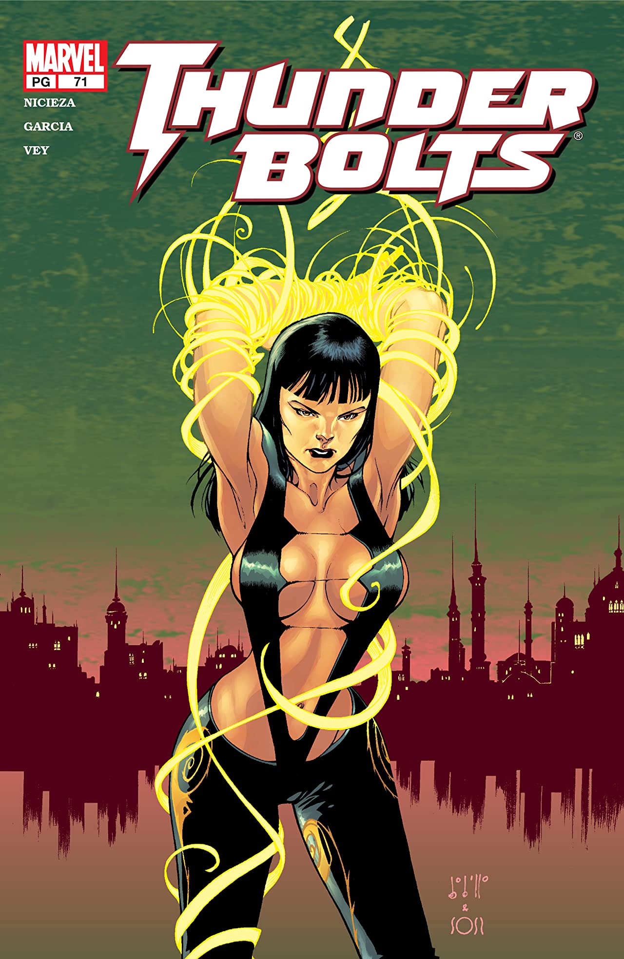 Thunderbolts (1997) #71 cover