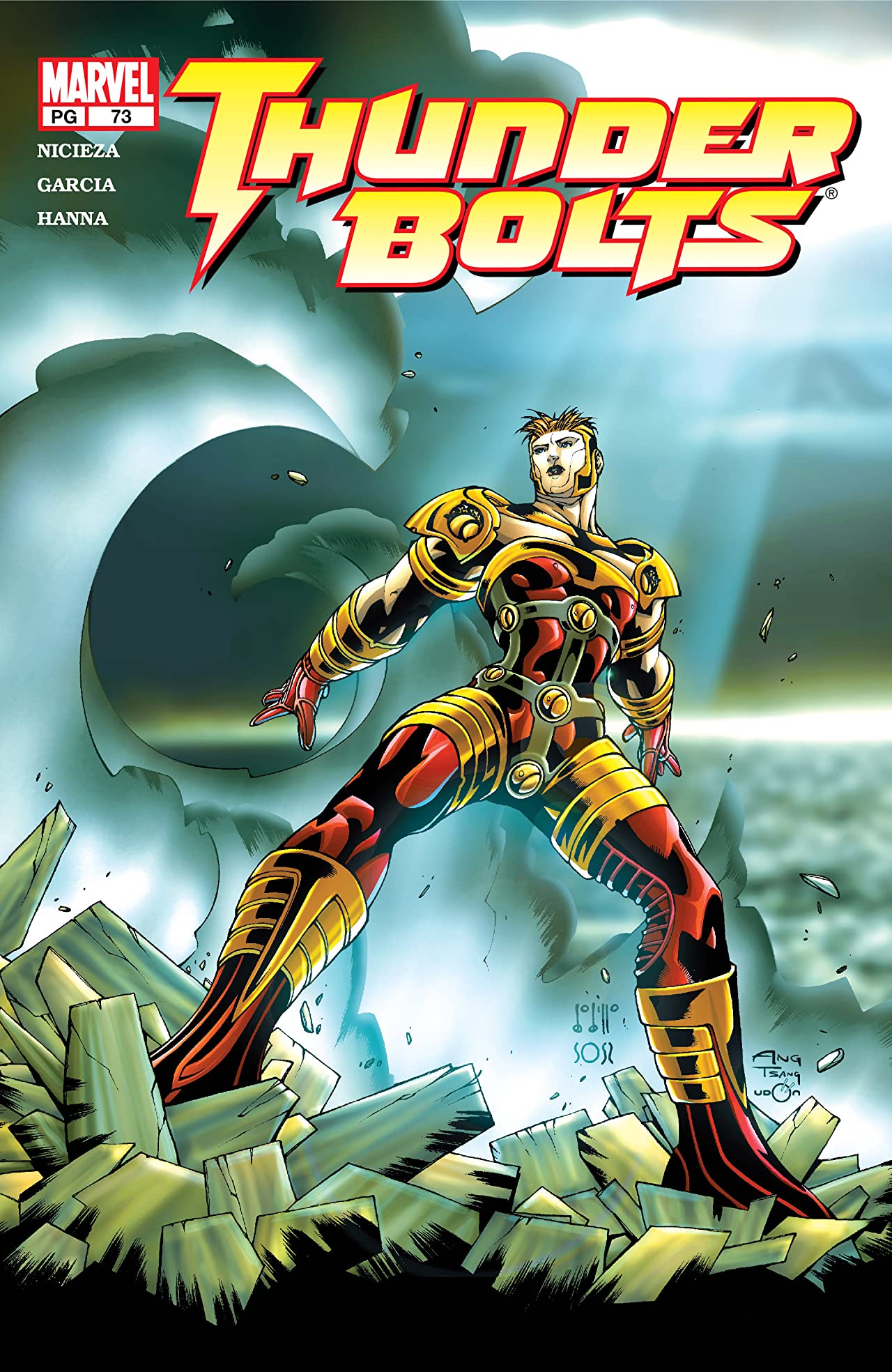 Thunderbolts (1997) #73 cover