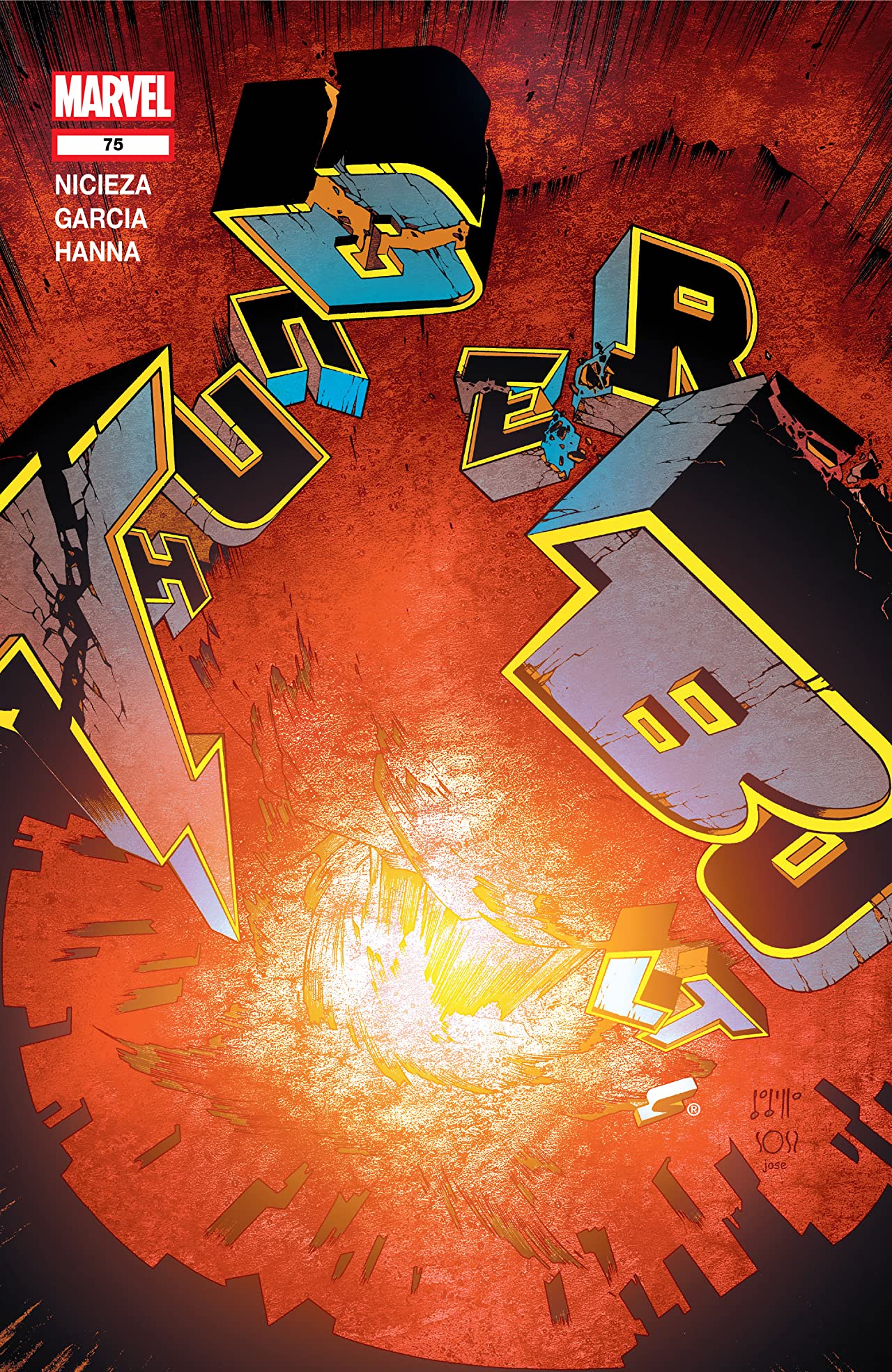 Thunderbolts (1997) #75 cover