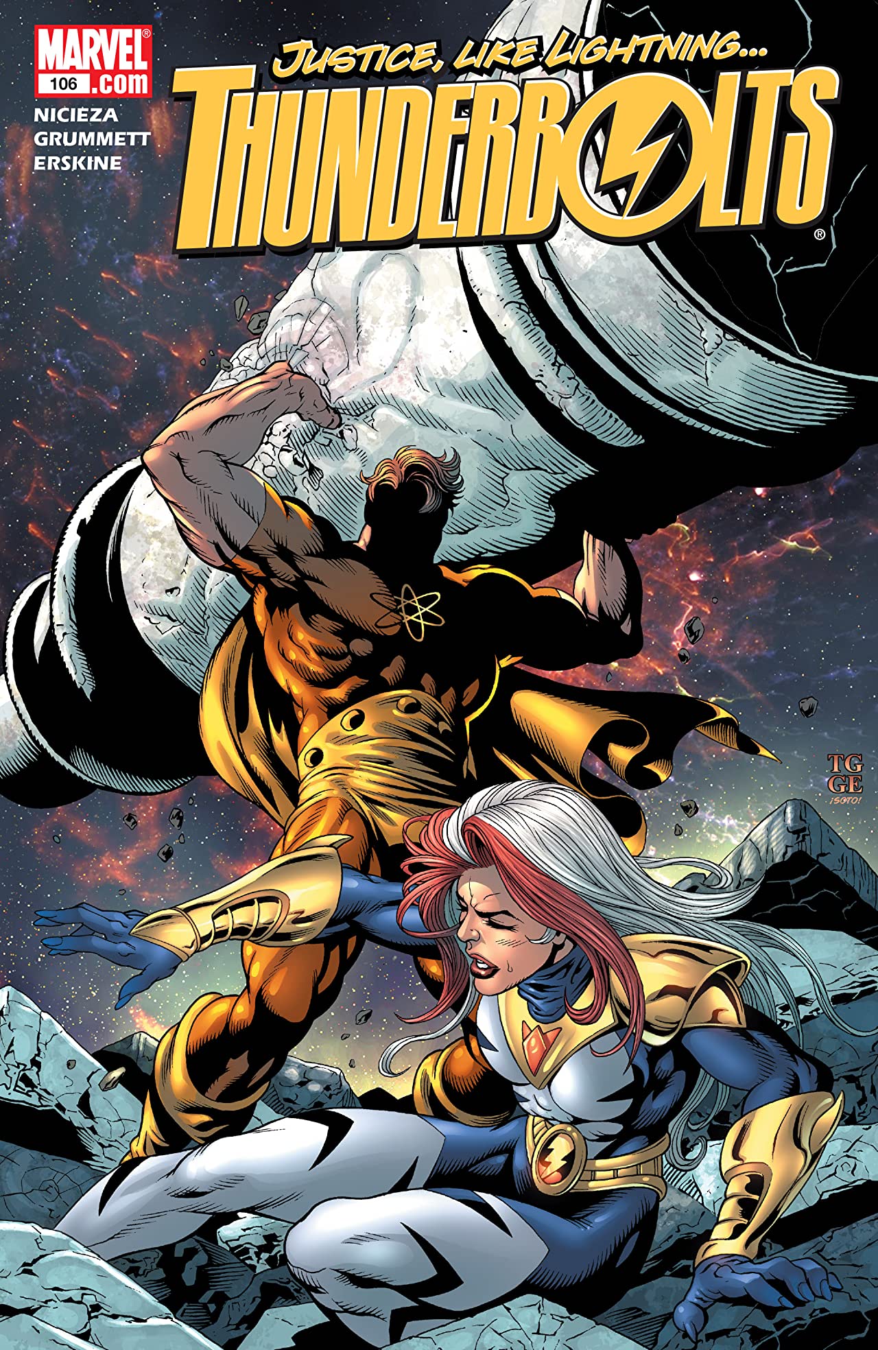 Thunderbolts (2006) #106 cover