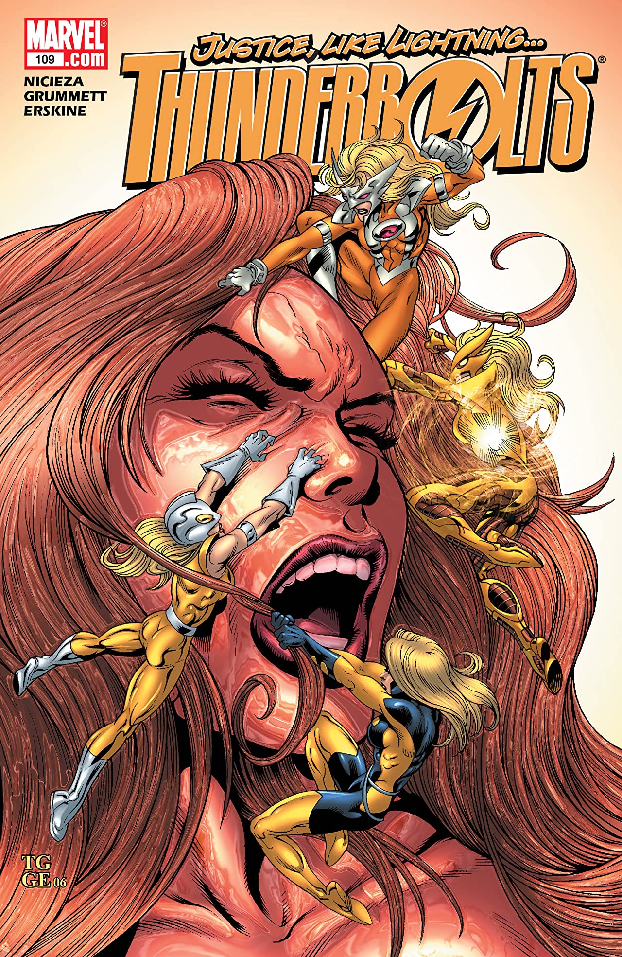 Thunderbolts (2006) #109 cover