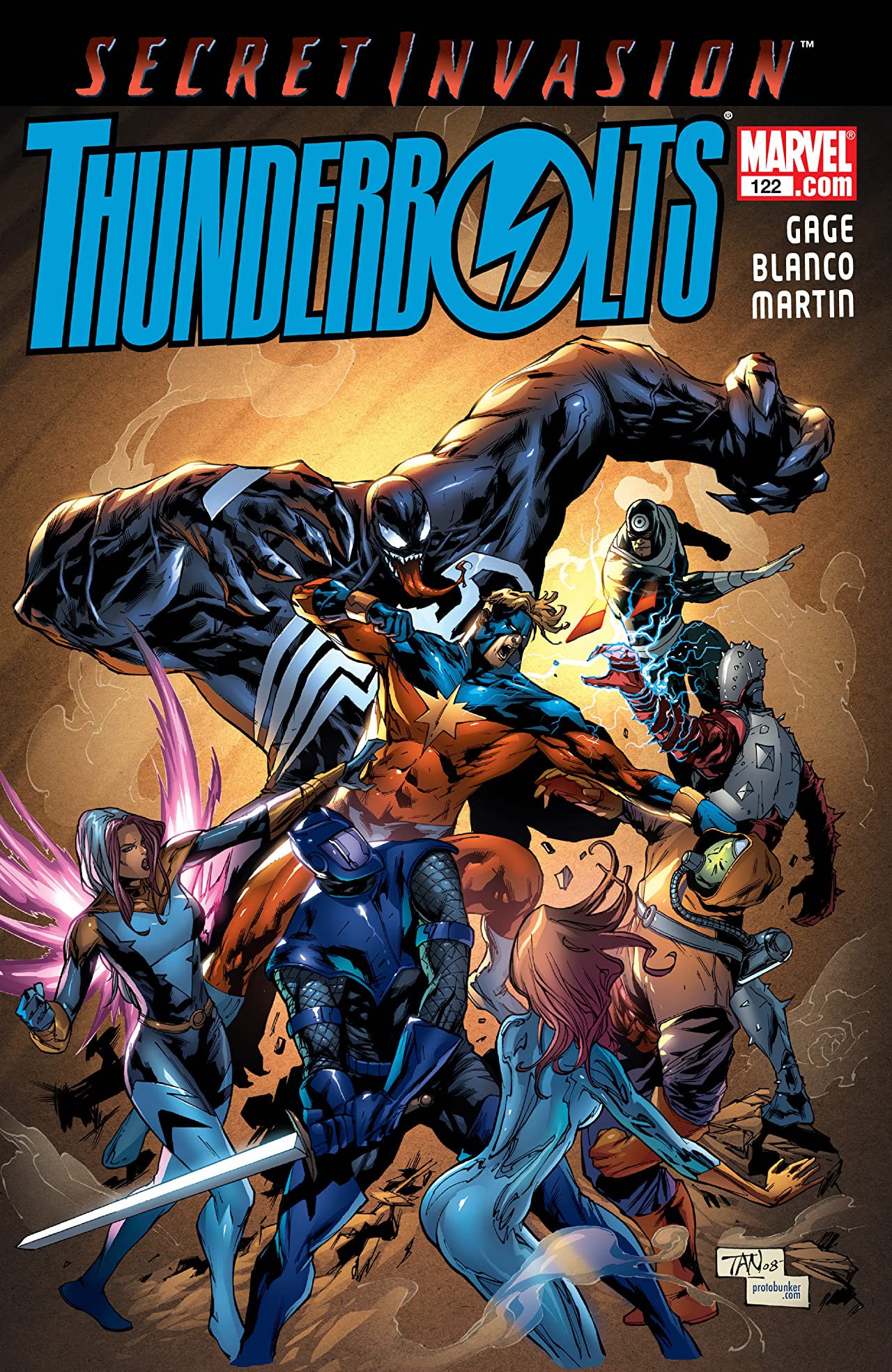 Thunderbolts (2006) #122 cover