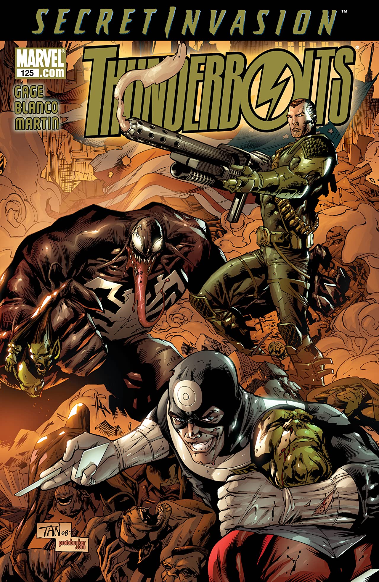 Thunderbolts (2006) #125 cover