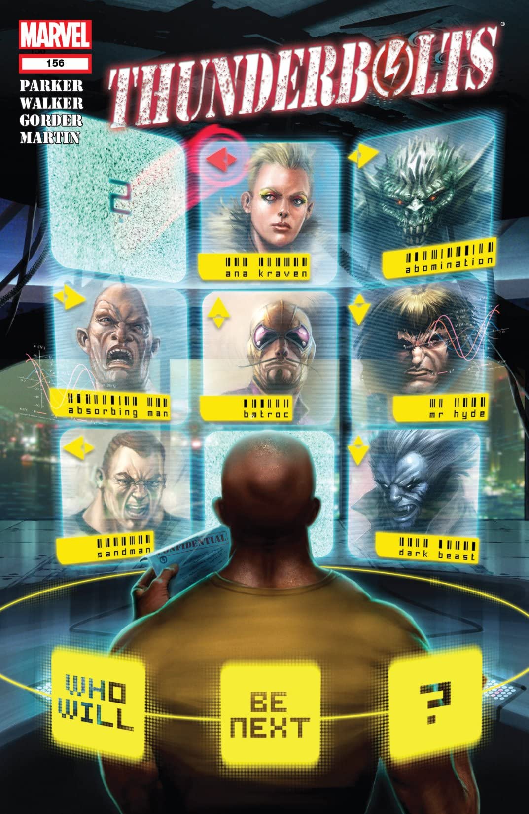 Thunderbolts (2006) #156 cover