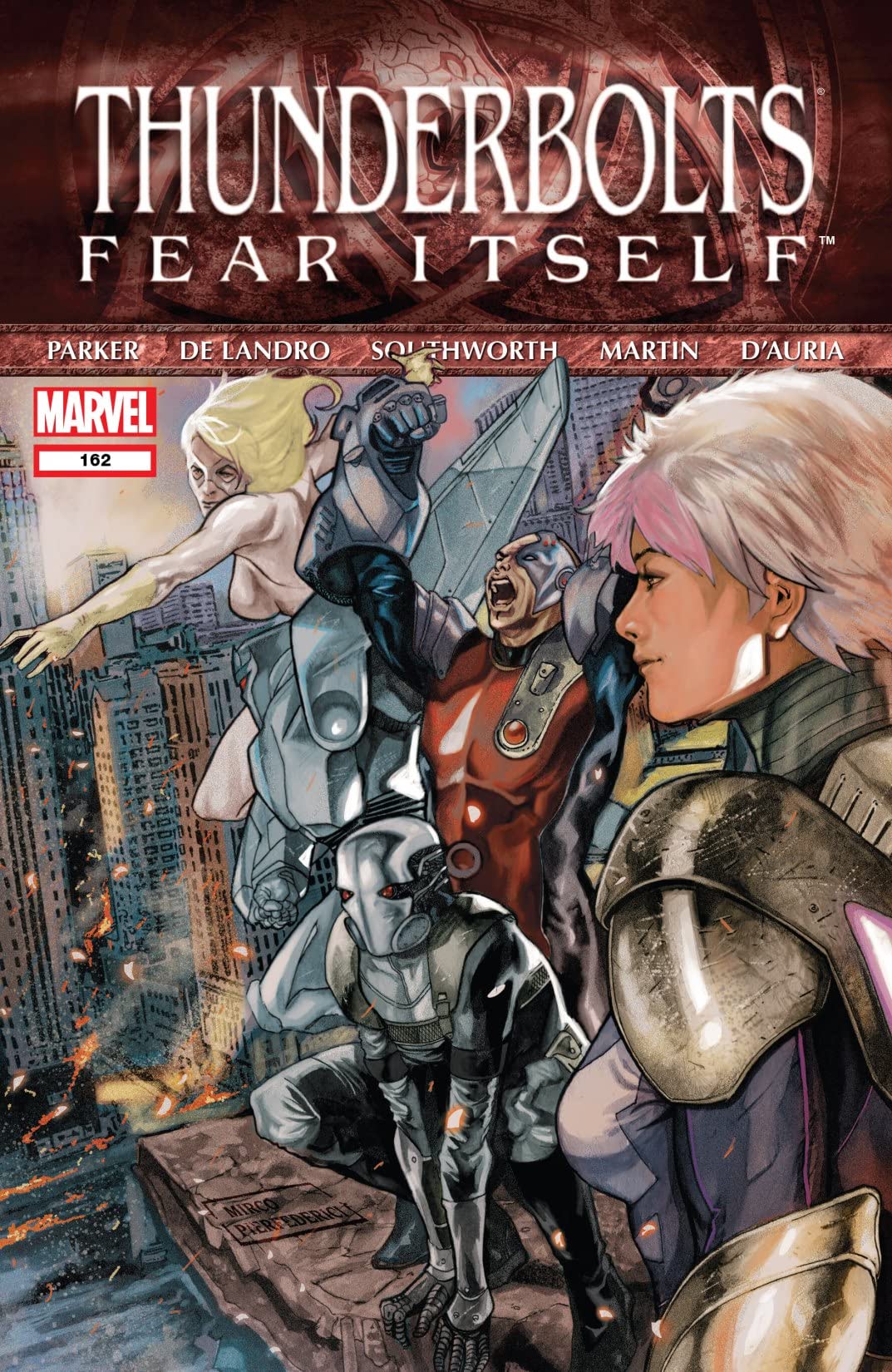 Thunderbolts (2006) #162 cover