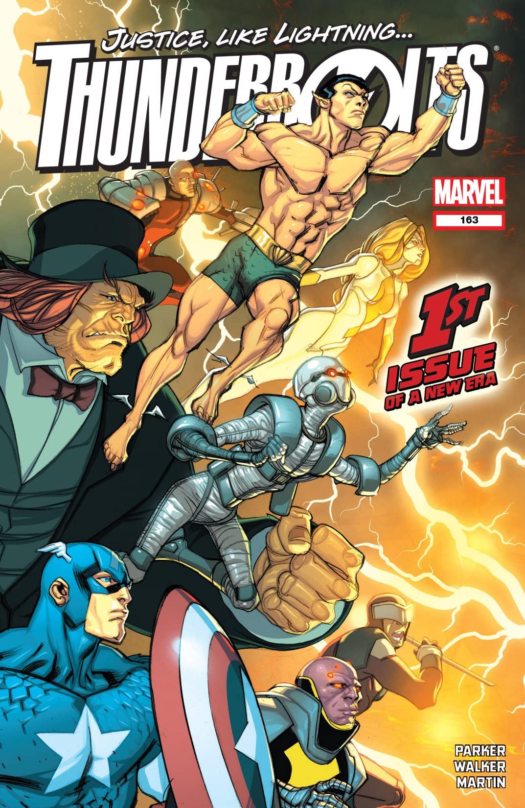 Thunderbolts (2006) #163 cover