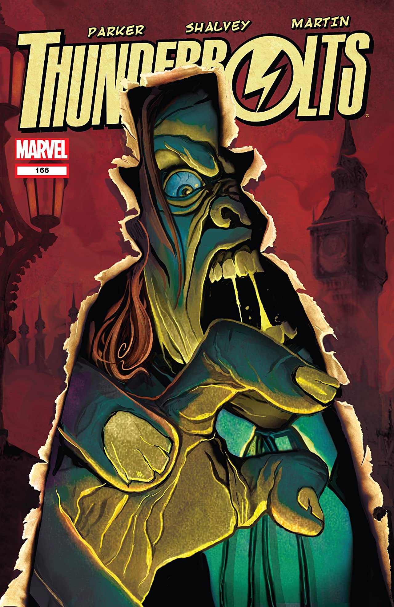 Thunderbolts (2006) #166 cover