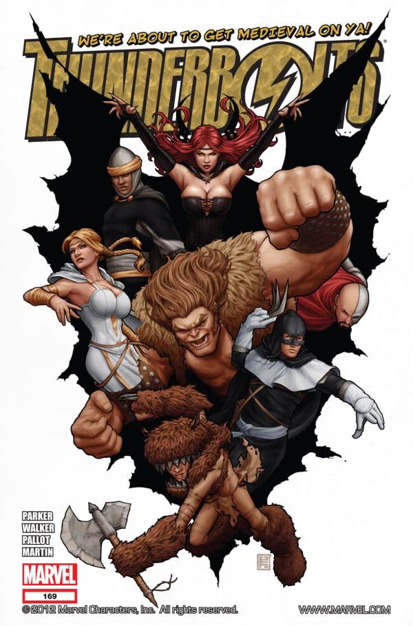 Thunderbolts (2006) #169 cover