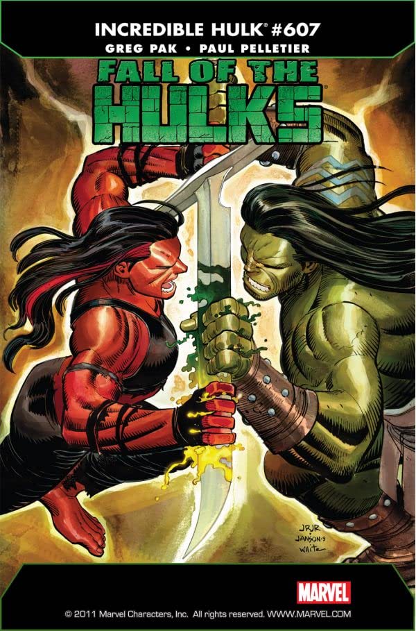 Cover of Incredible Hulk #607