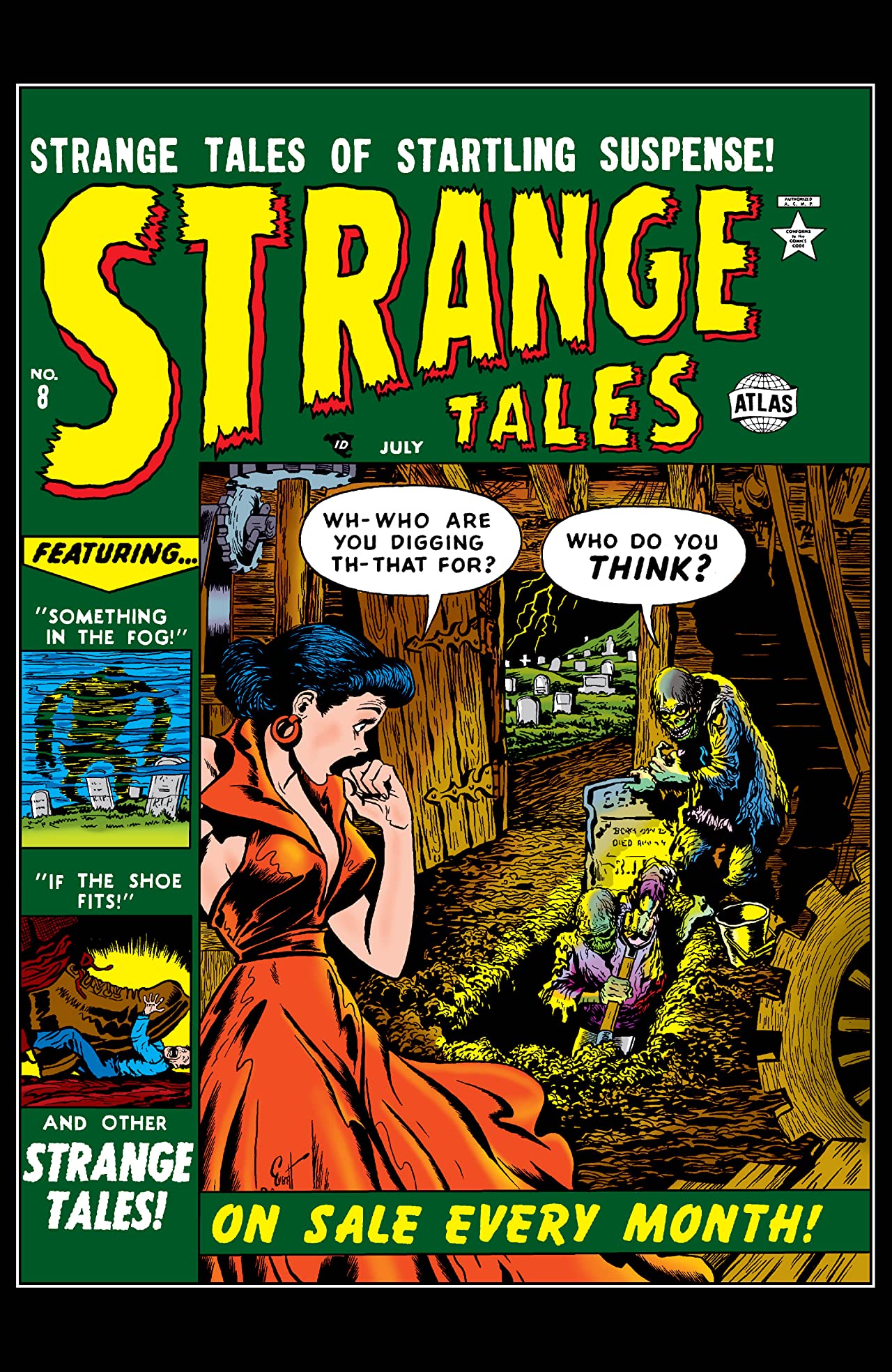 Strange Tales #8 cover