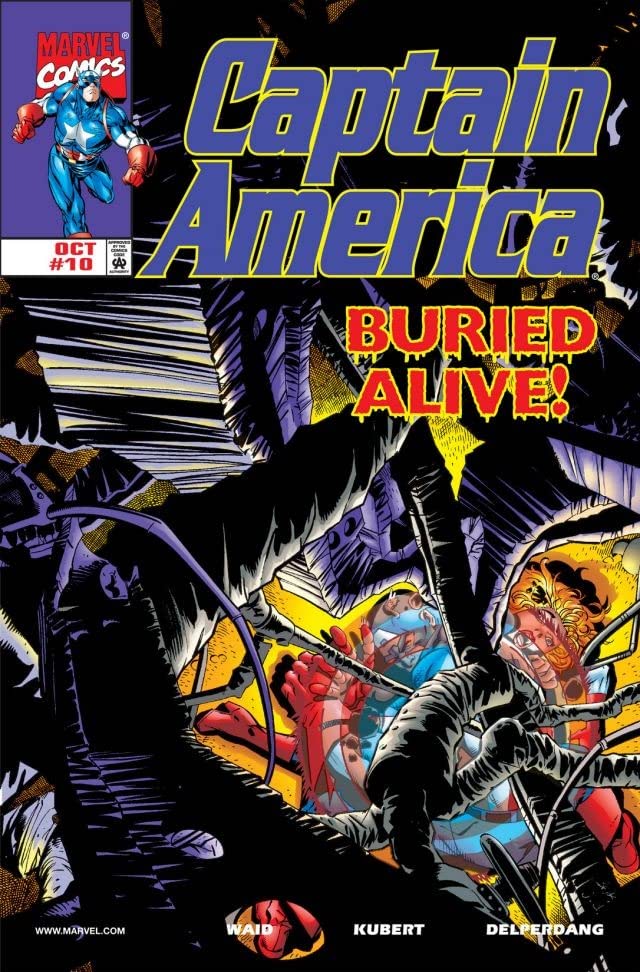 Captain America (1998) #10 cover