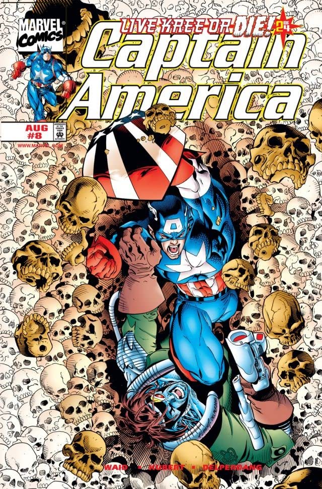 Captain America (1998) #8 cover