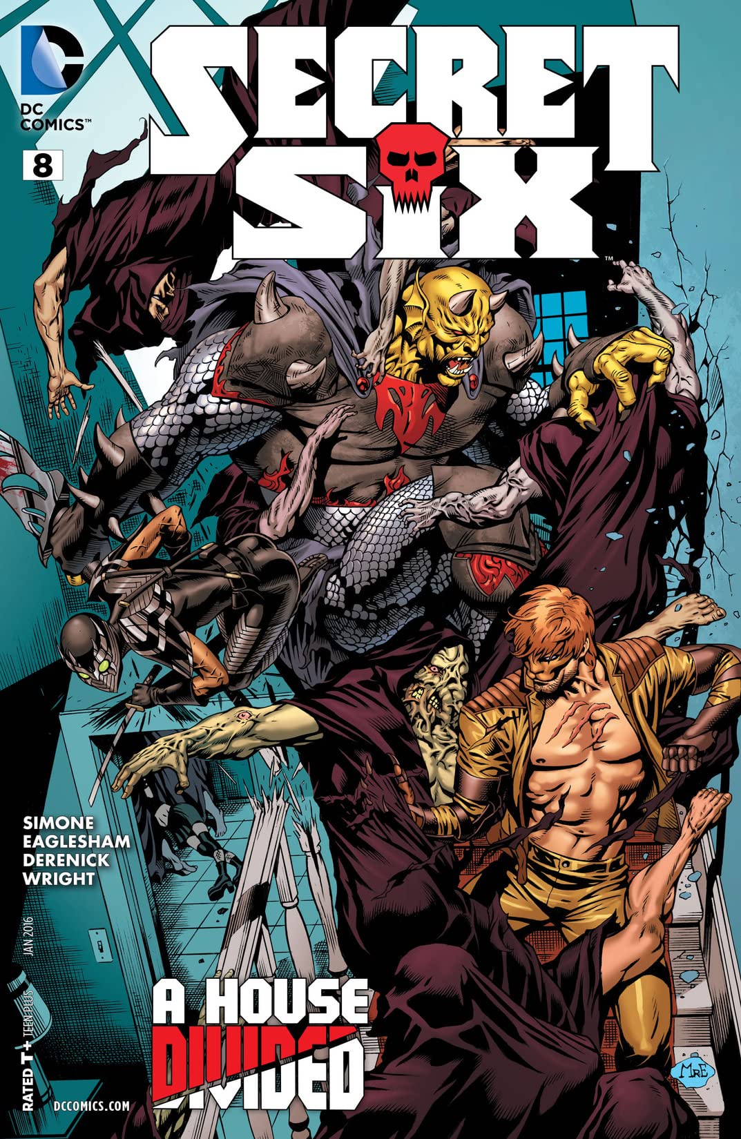 Secret Six (2015) #8 cover