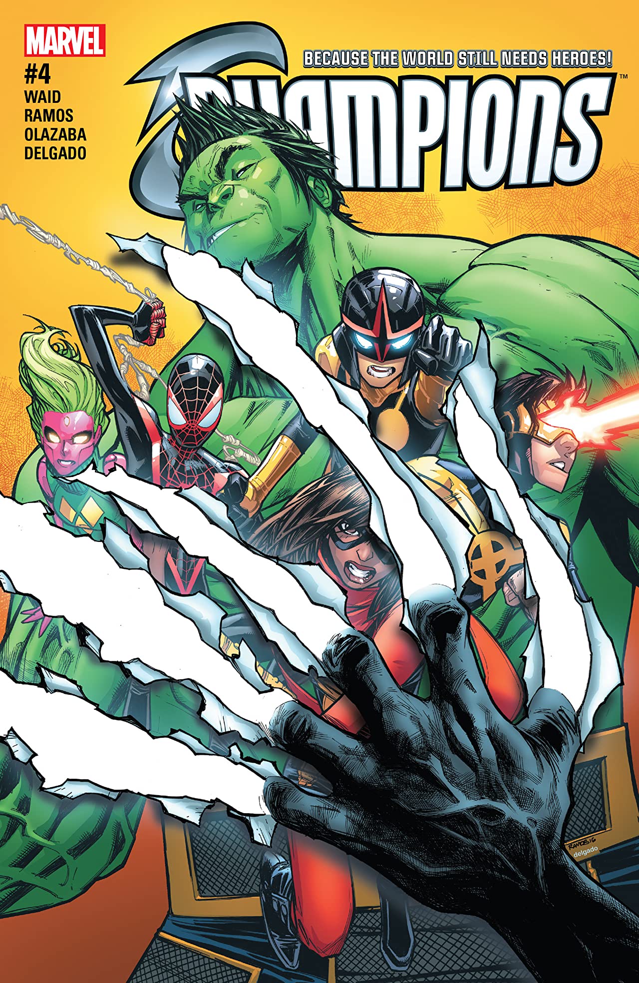 Champions #4 cover