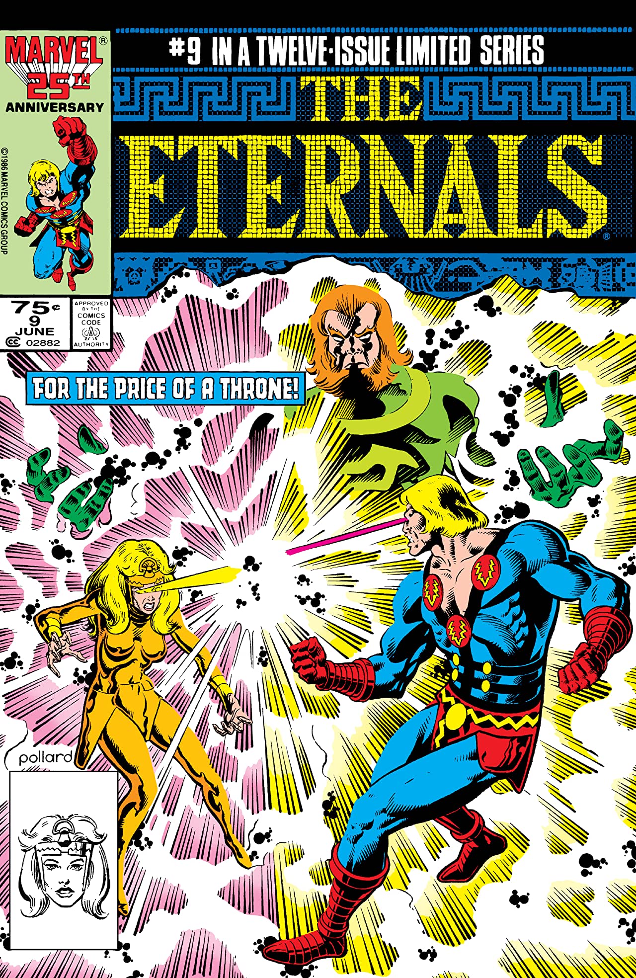 Eternals (1985) #9 cover
