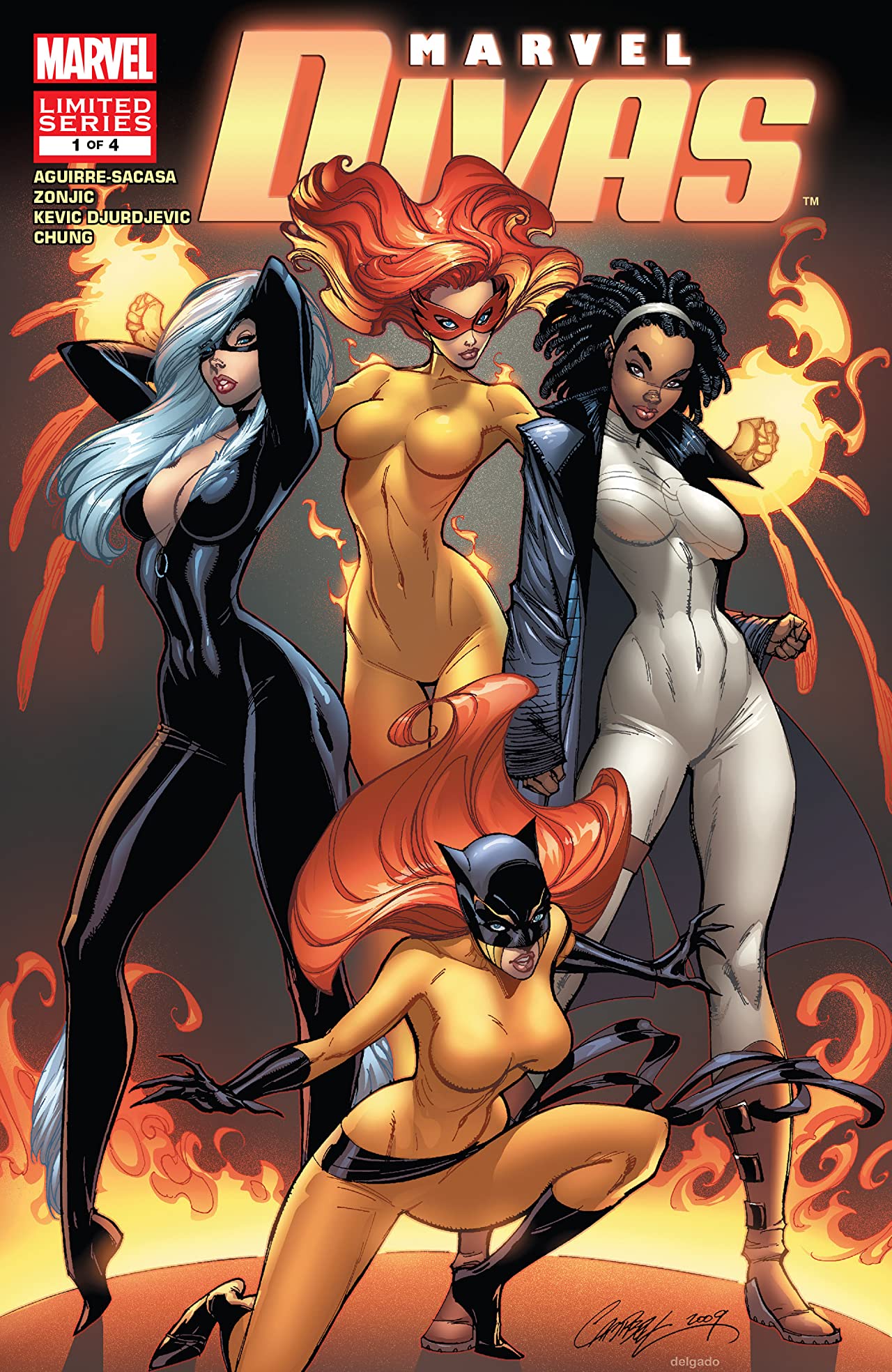 Marvel Divas (2009) #1
