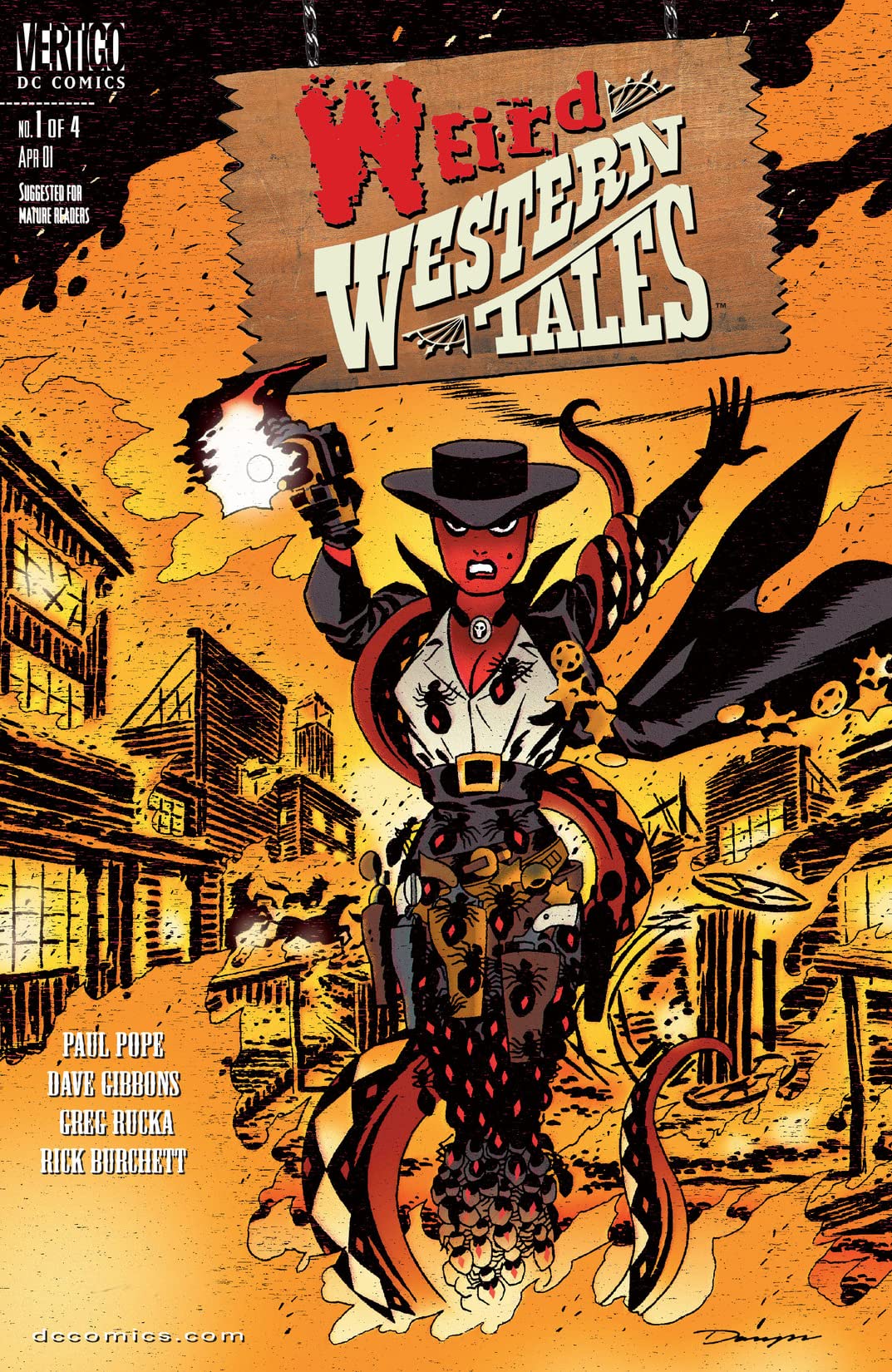 Cover of Weird Western Tales