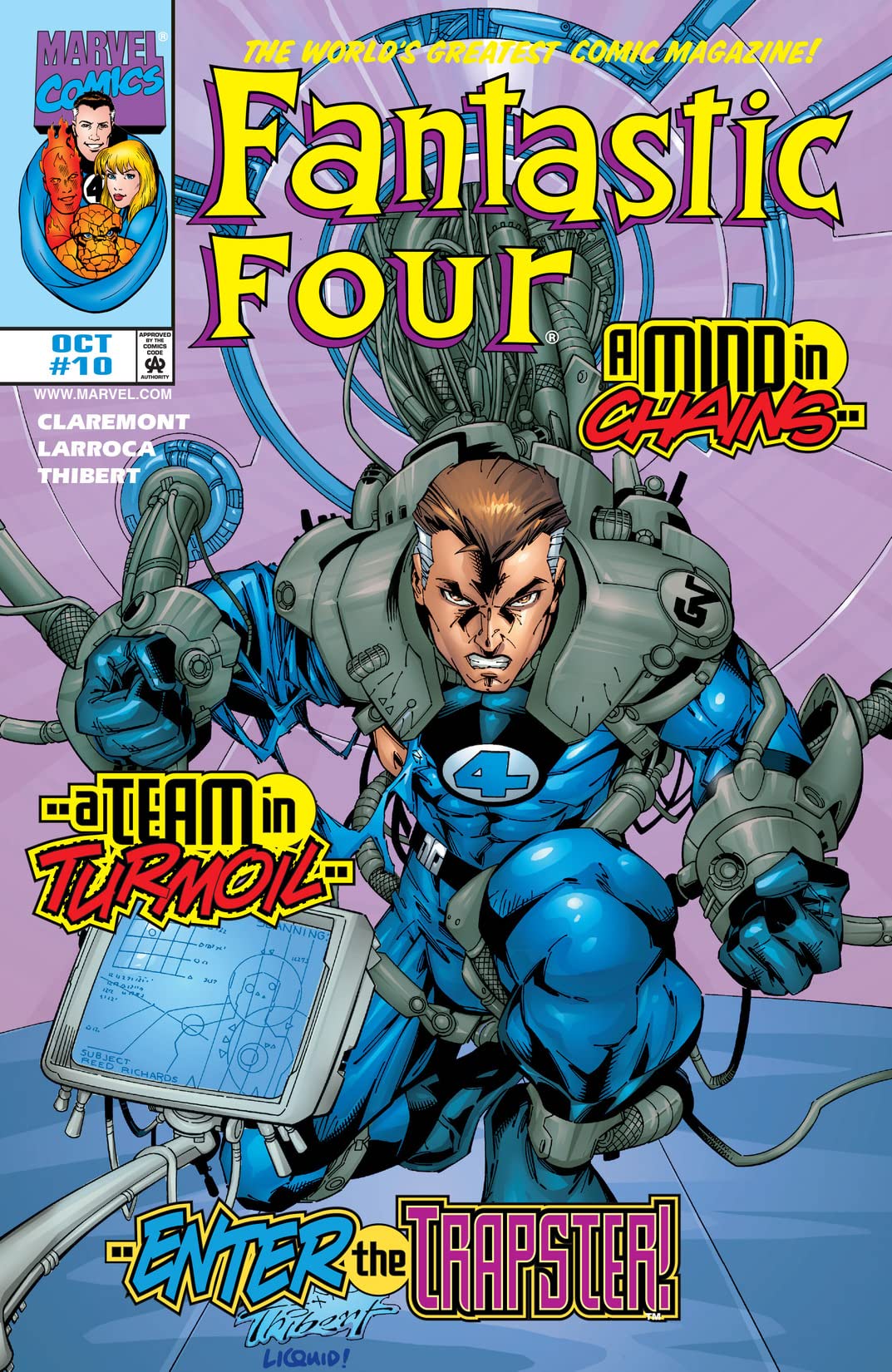Fantastic Four (1998) #10 cover