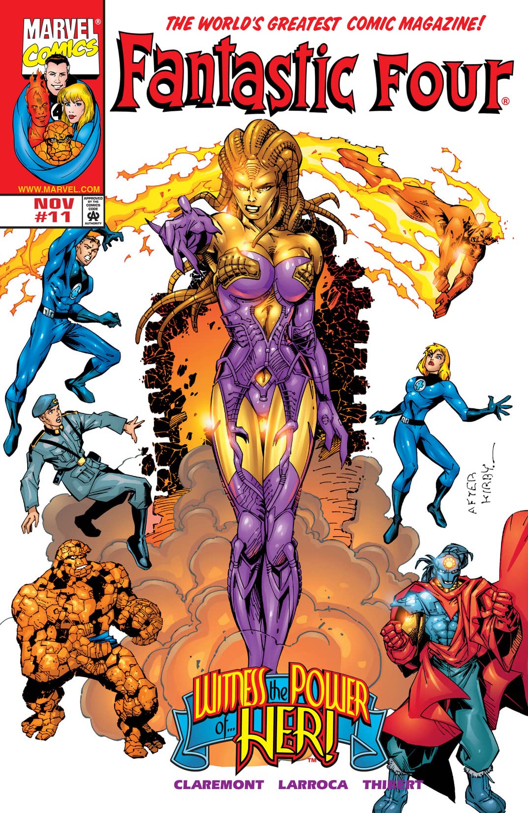 Fantastic Four (1998) #11 cover