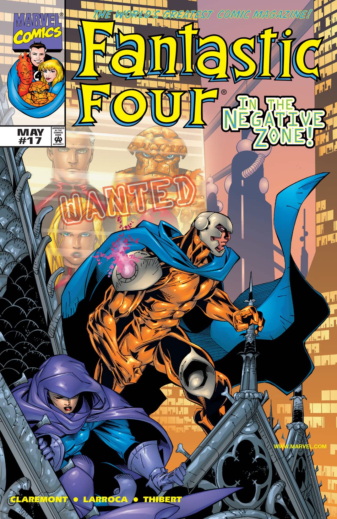 Fantastic Four (1998) #17 cover