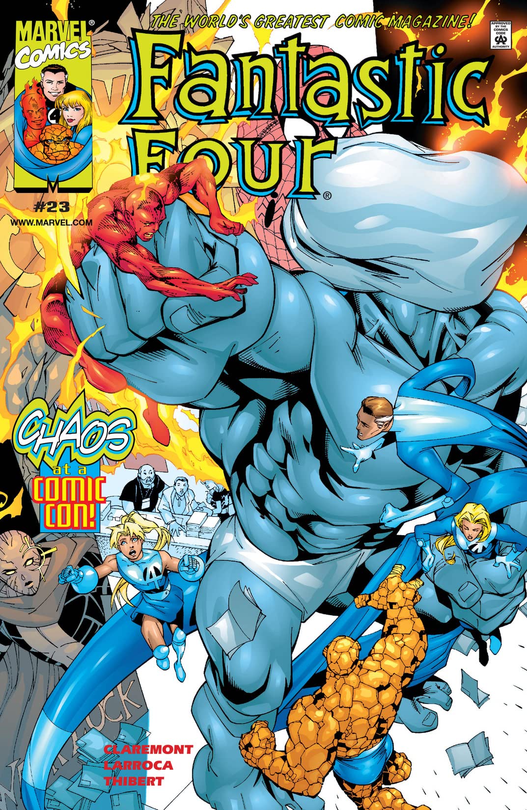 Fantastic Four (1998) #23 cover