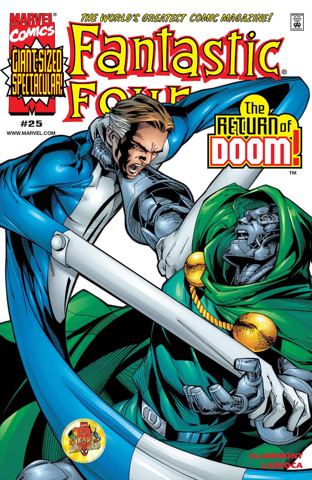 Fantastic Four (1998) #25 cover