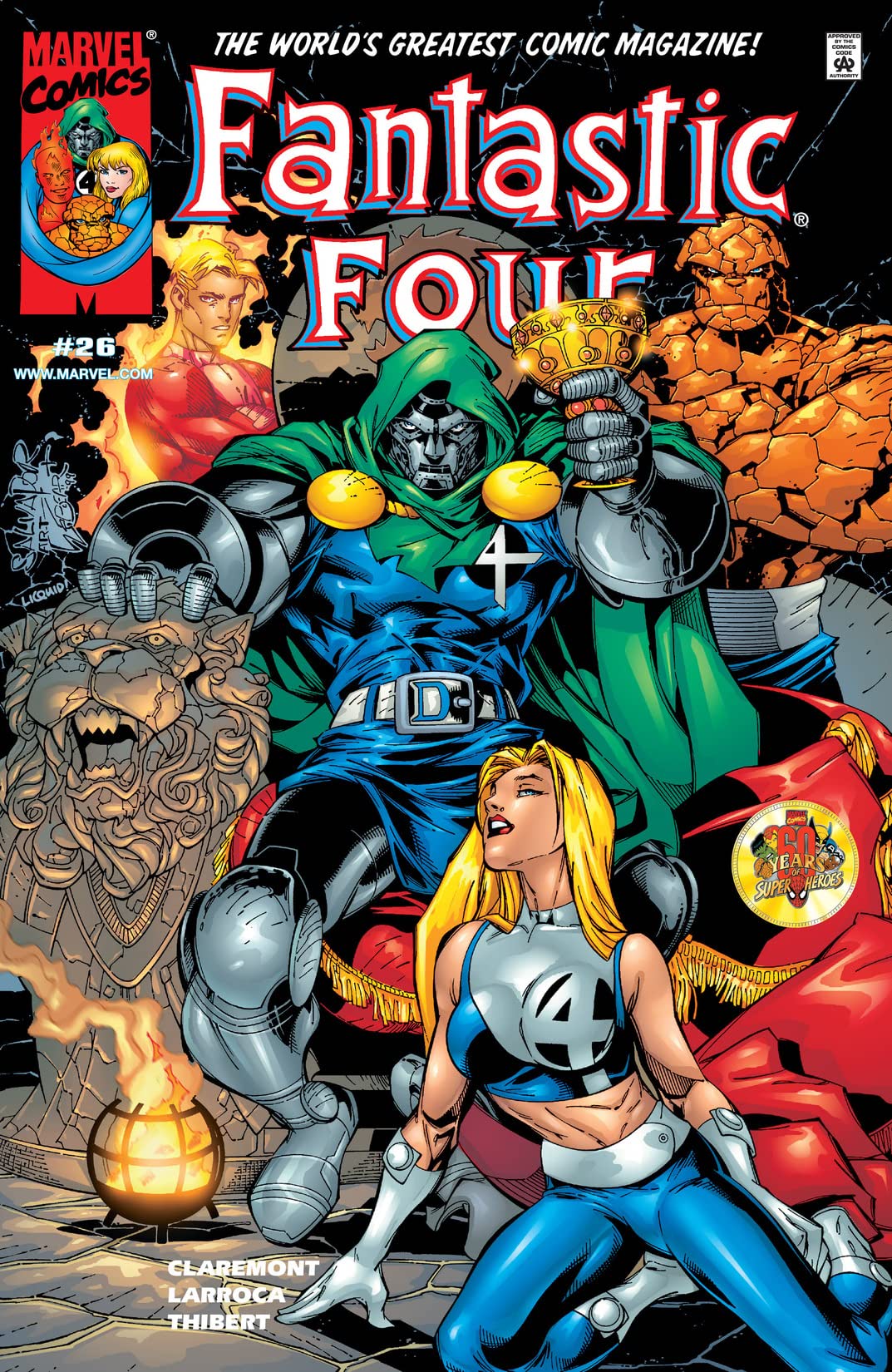 Fantastic Four (1998) #26 cover